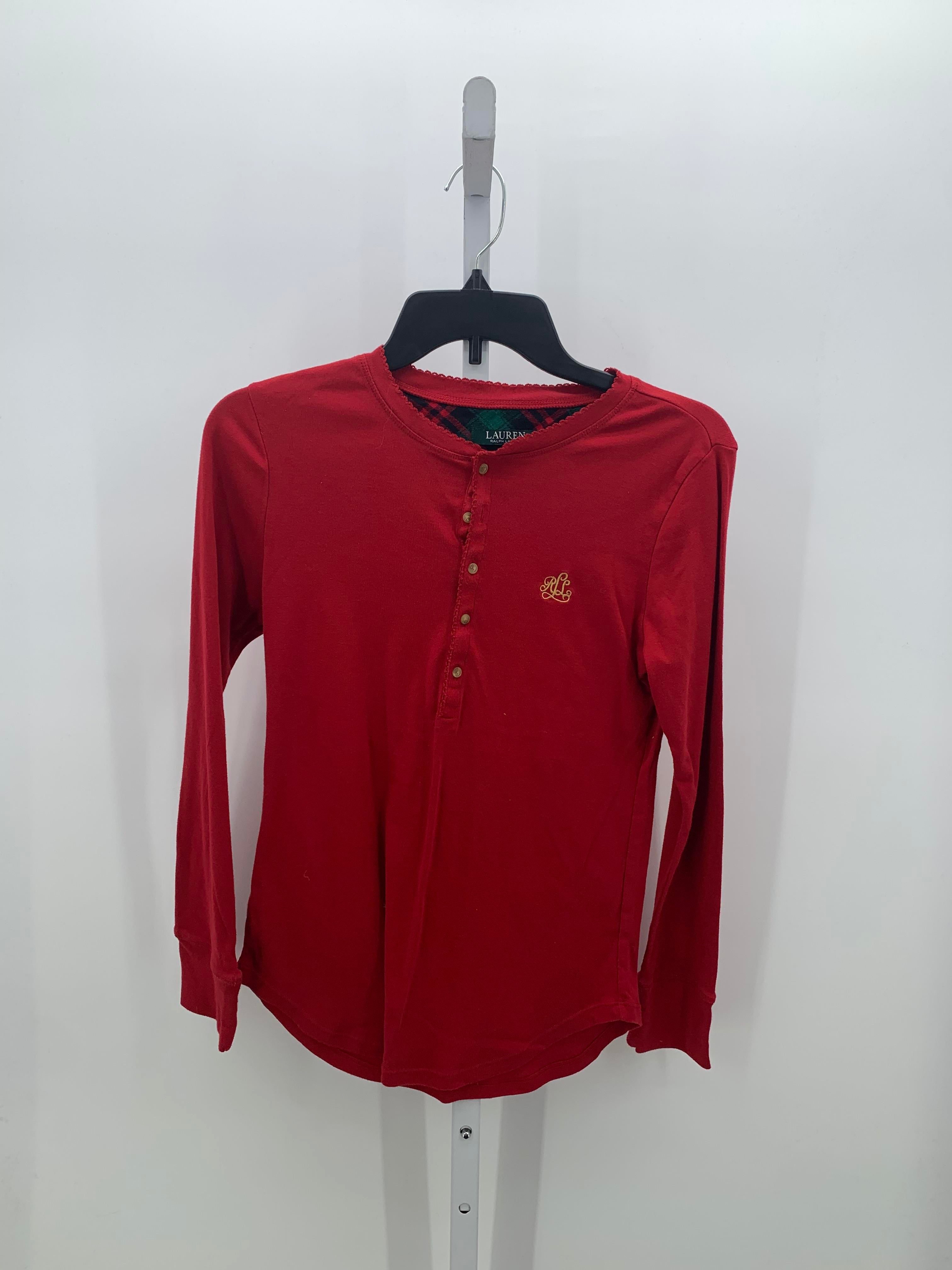 Ralph Lauren Size Medium Misses Long Sleeve Shirt