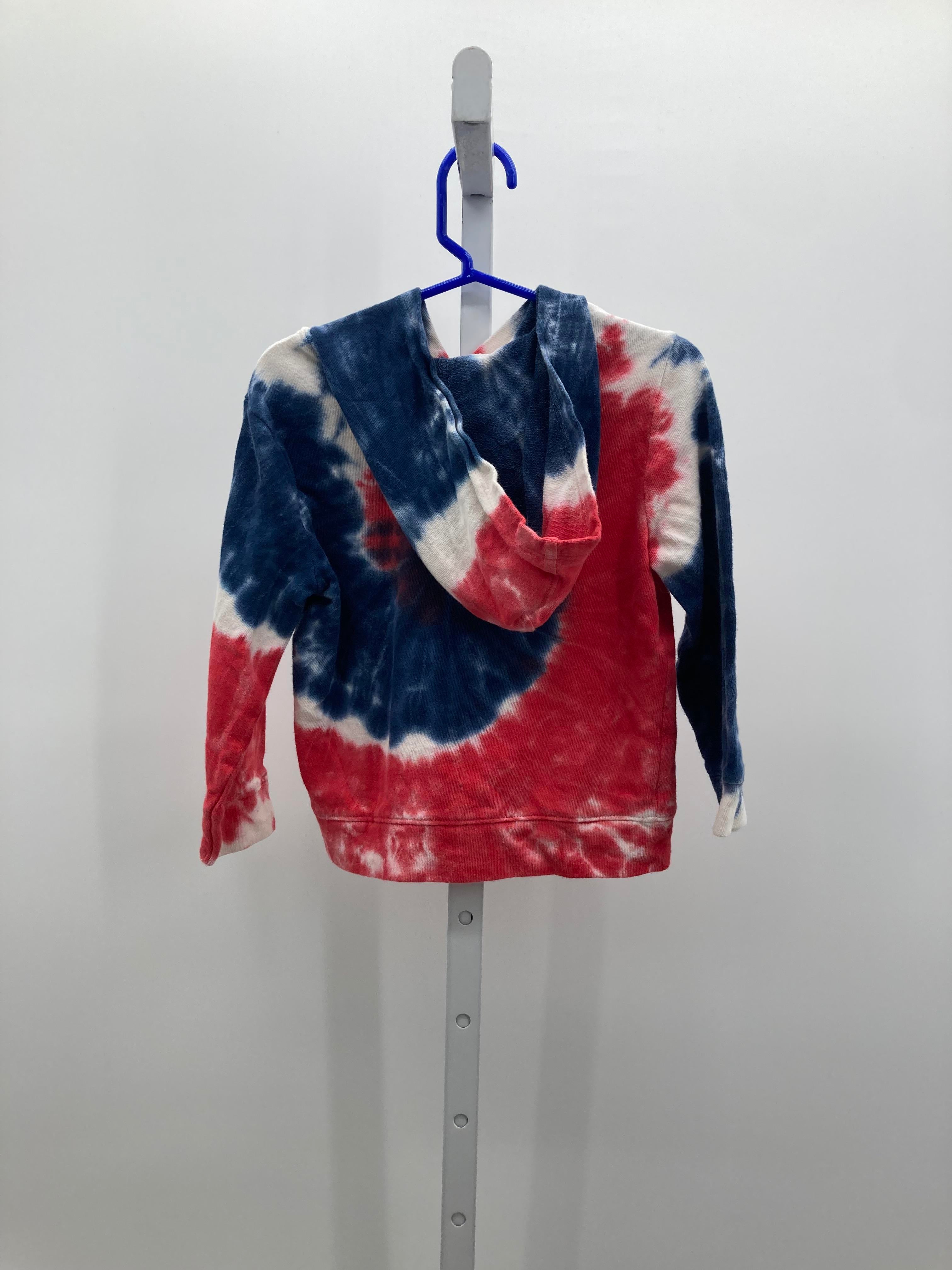 RED WHITE TIE DYE