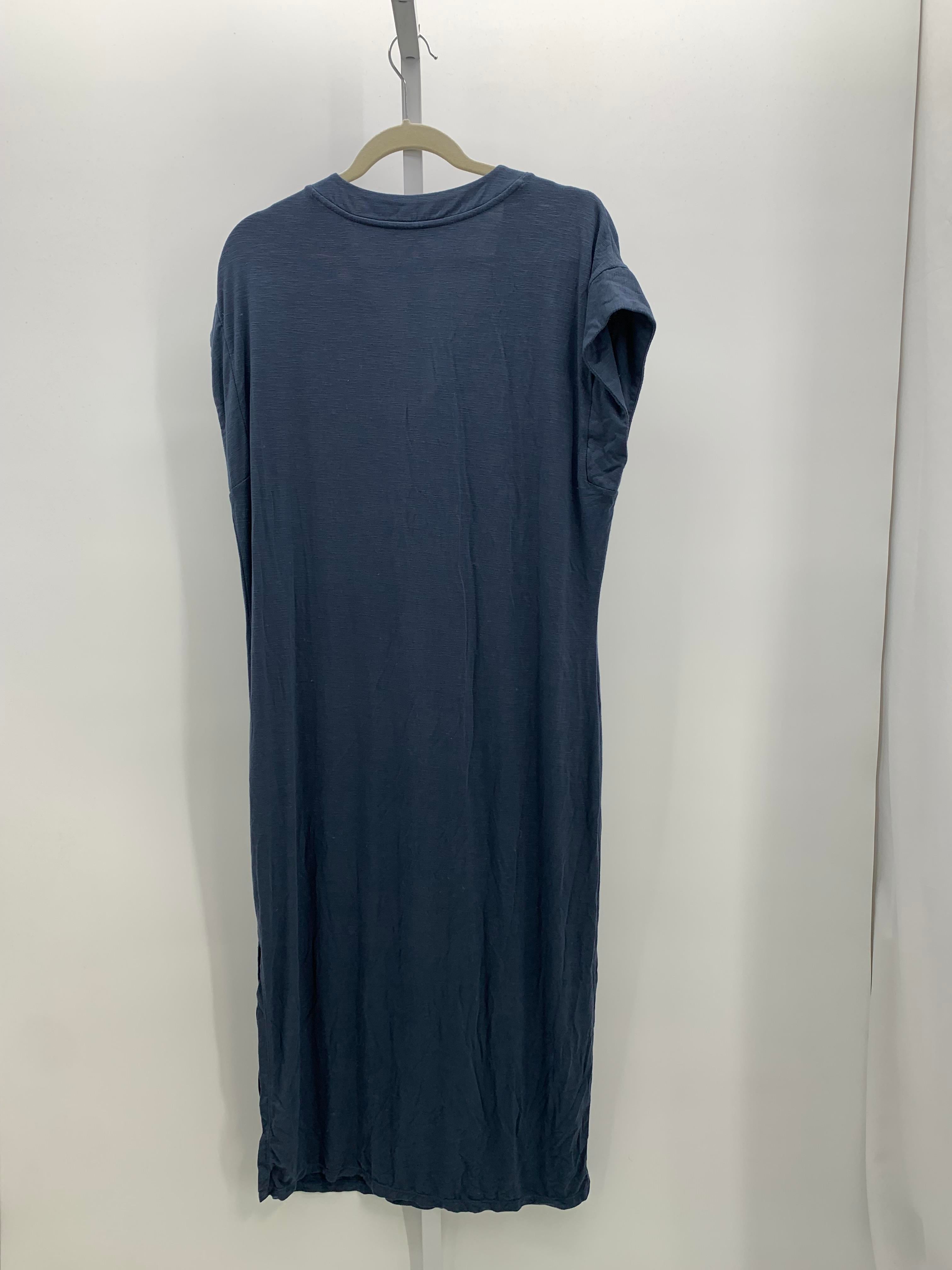 White House Black Size Large Misses Short Sleeve Dress