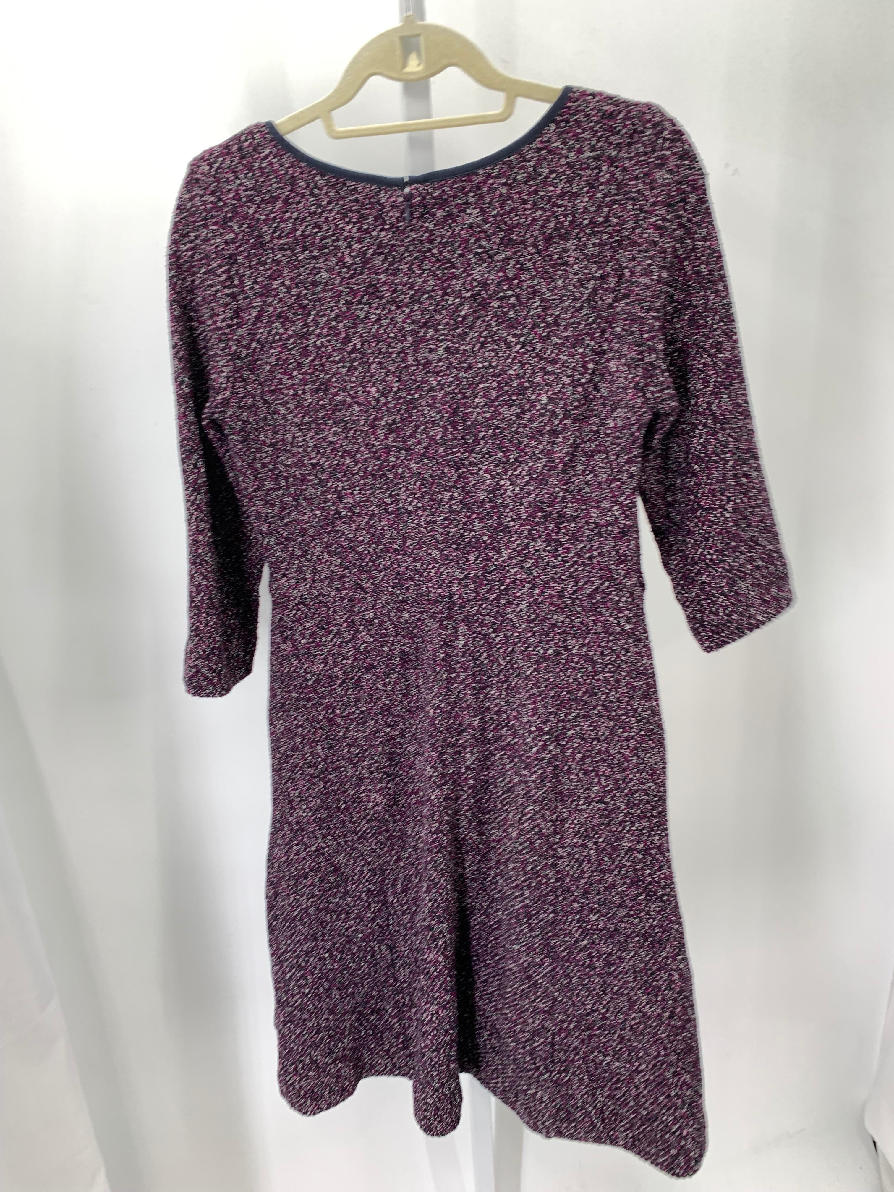 Talbots Size 8 Petite Petite Long Sleeve Dress