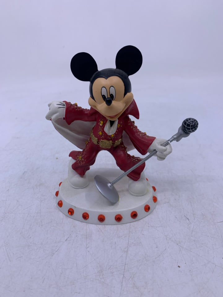 MICKEY MOUSE DONT BE CRUEL TO A MOUSE THATS TRUE ELVIS FIGURINE.