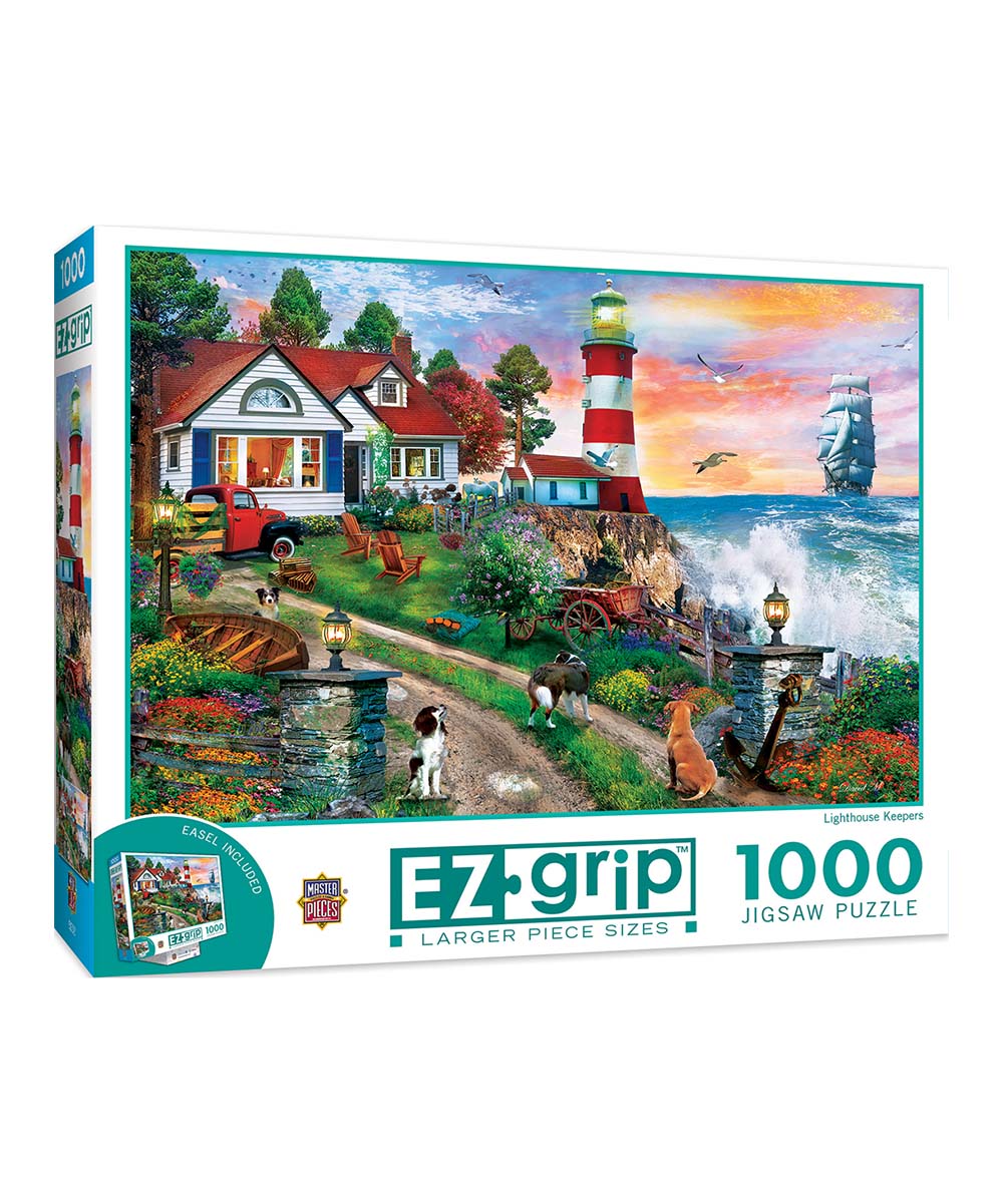 72132 Lighthouse Keepers EZGrip Puzzle, 1000 Piece -