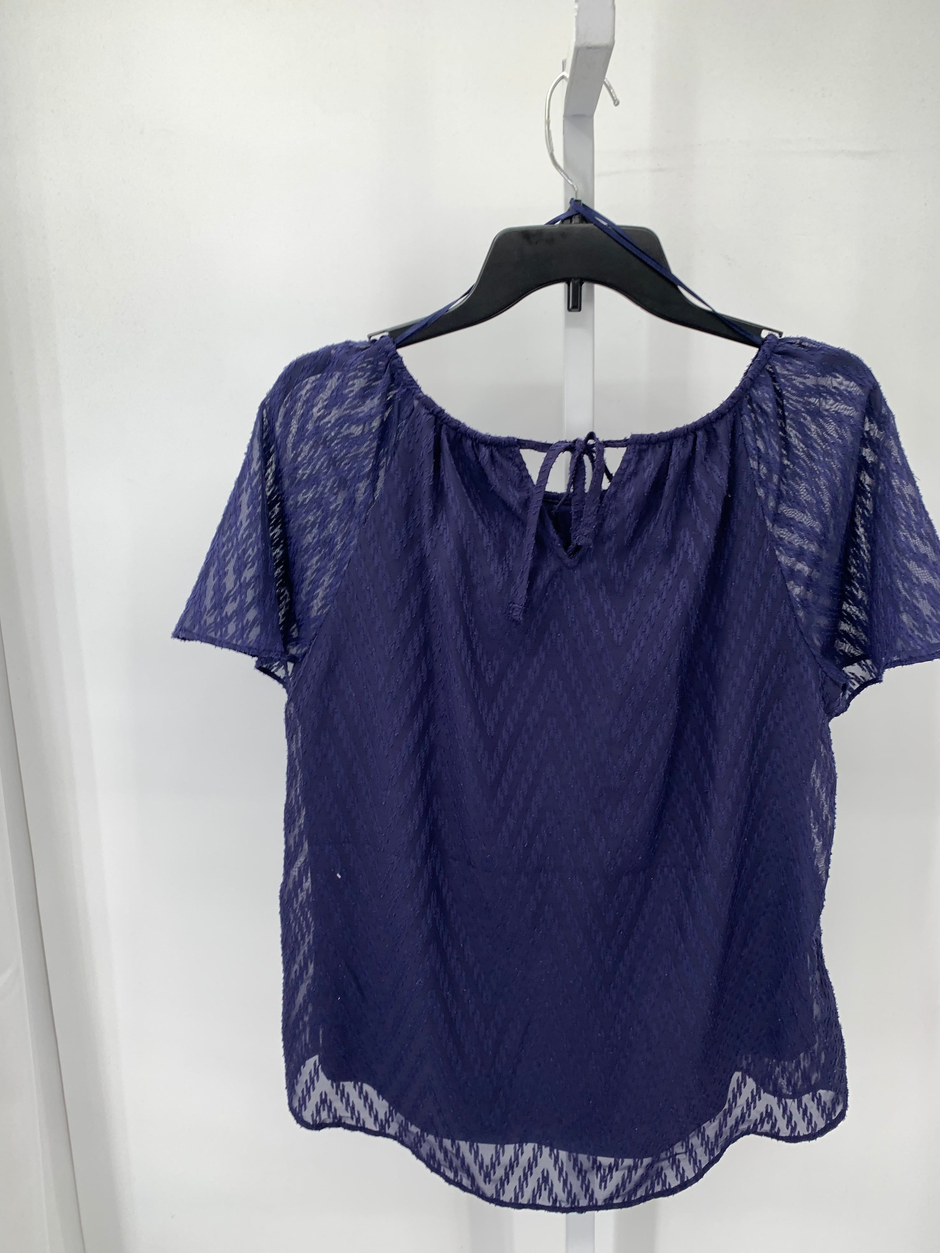 Lauren Conrad Size X Small Misses Short Sleeve Shirt
