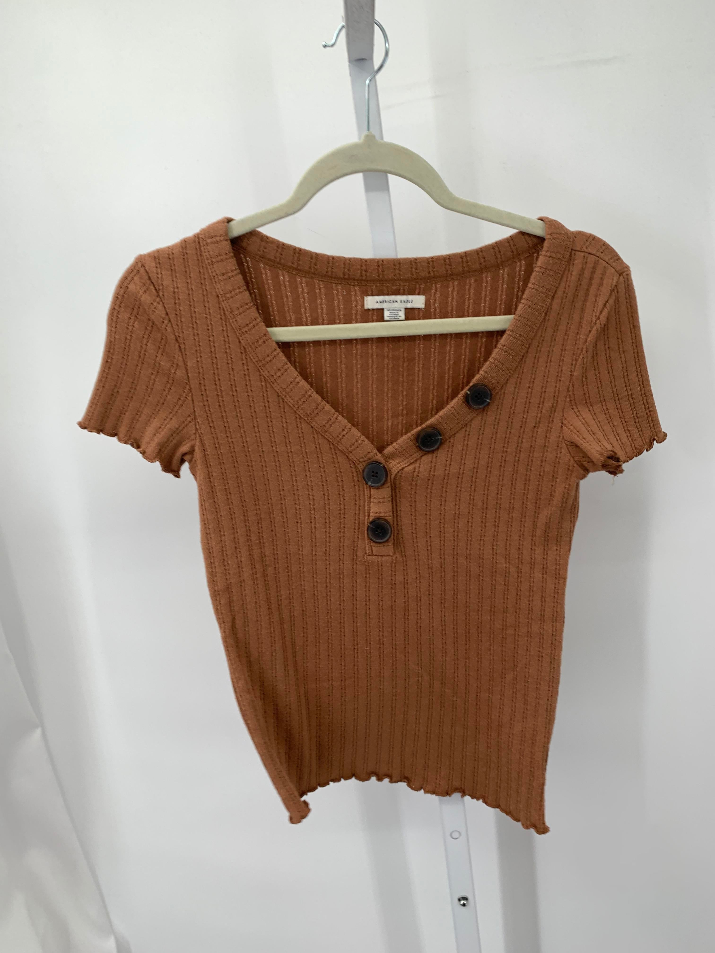 American Eagle Size X Small Juniors Short Sleeve Shirt