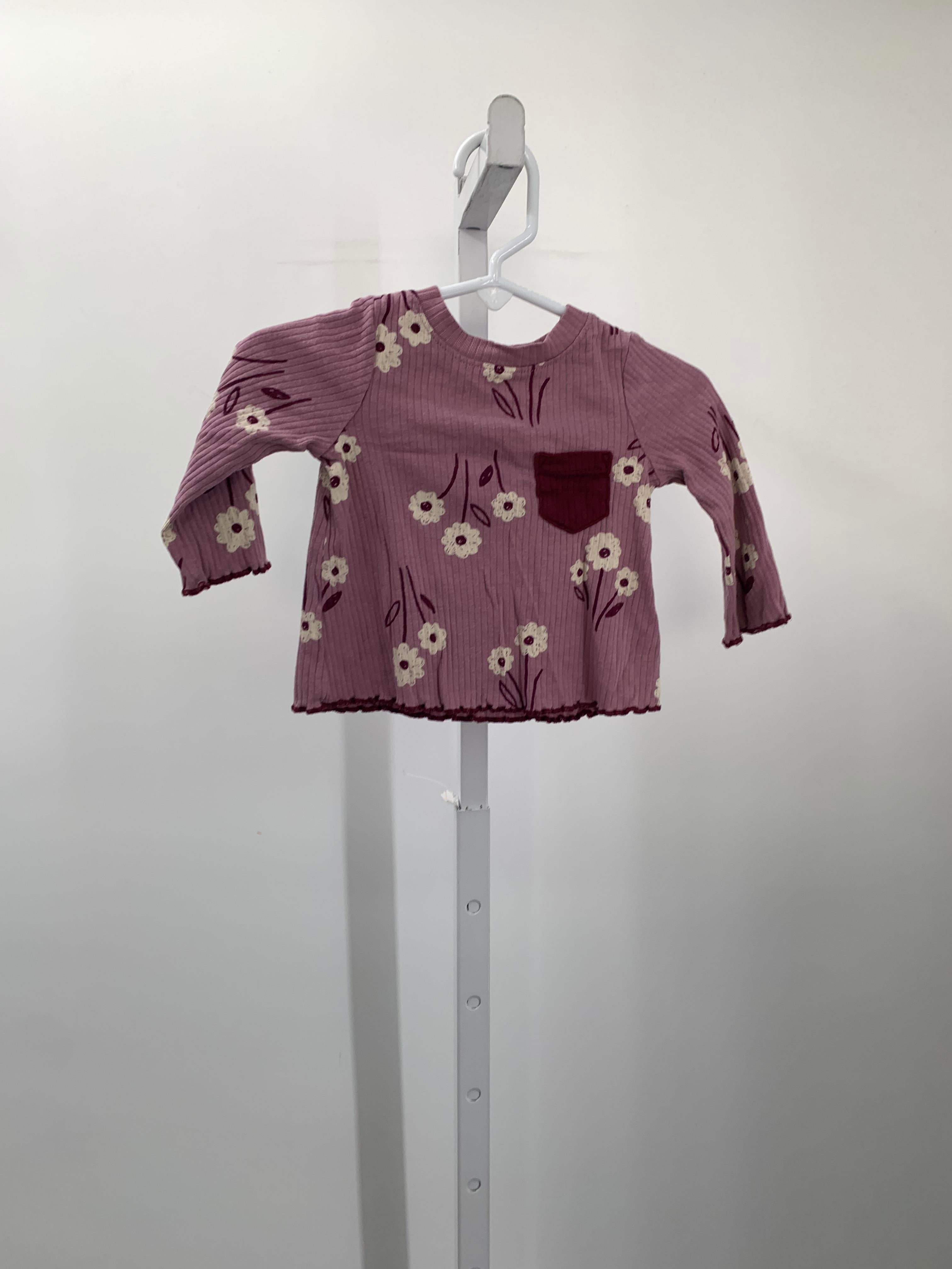 Cat & Jack Size 3-6 Months Girls Long Sleeve Shirt