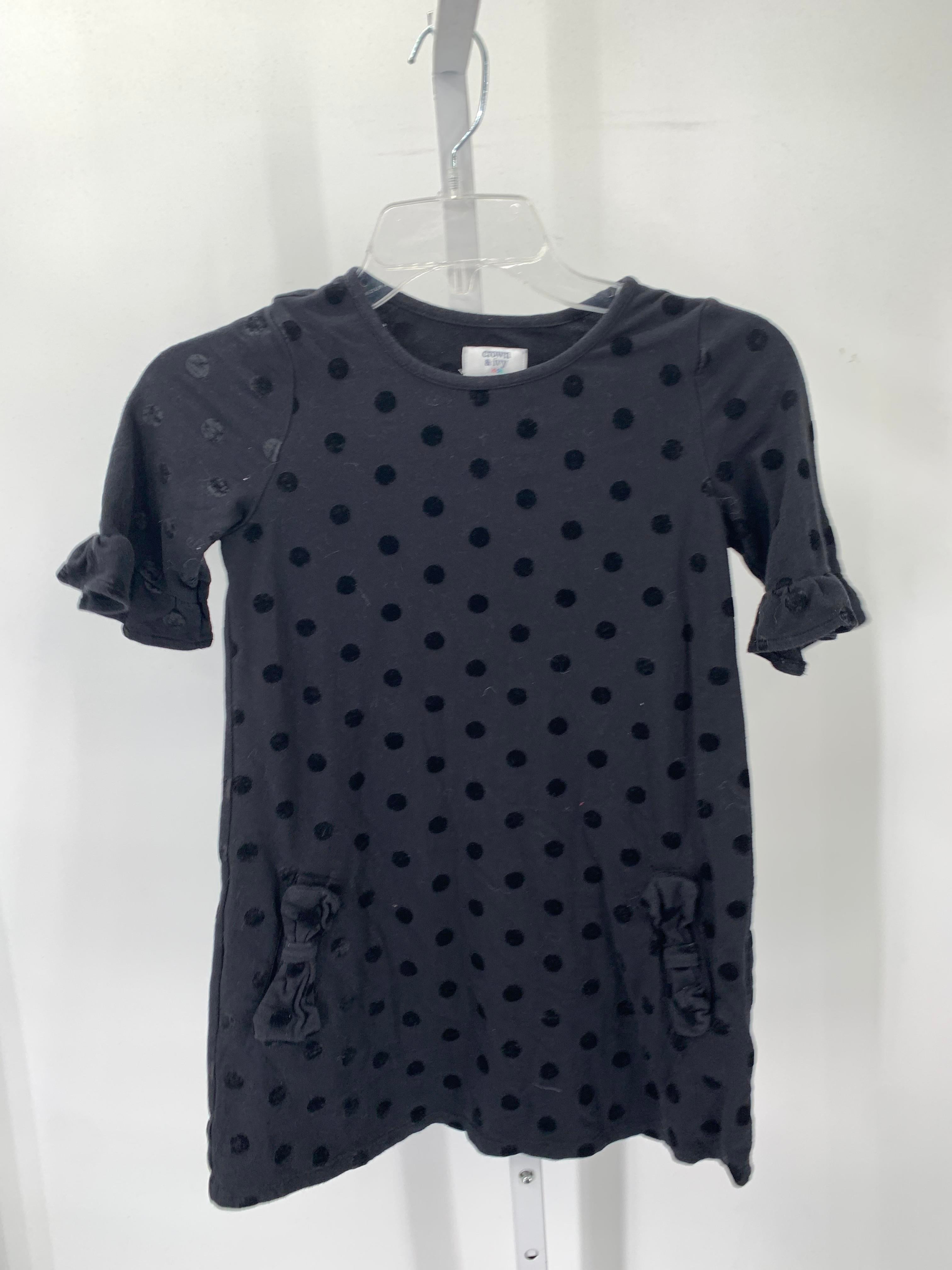 Size 7 Girls Short Sleeve Dress