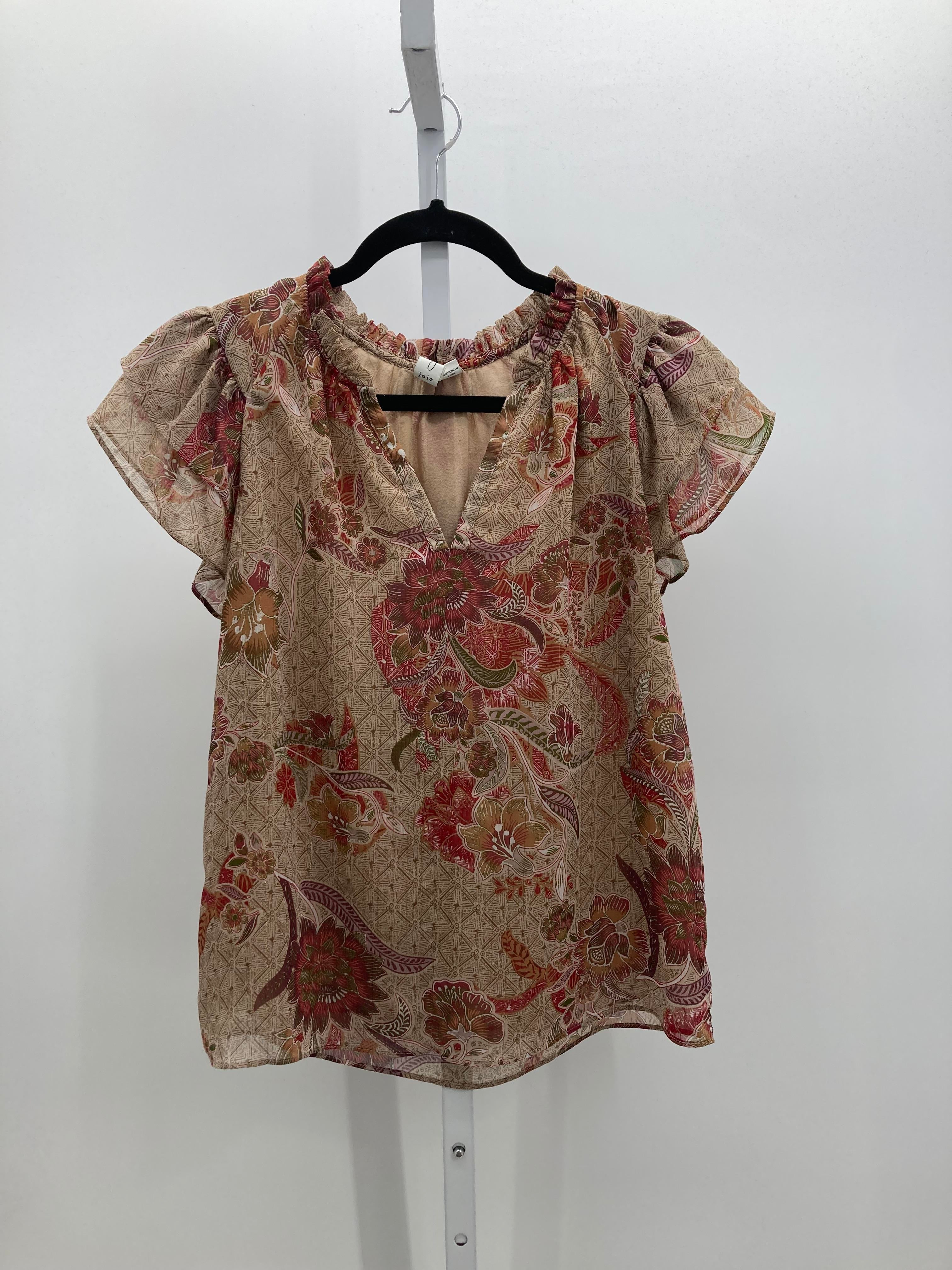 Joie Size X Small Misses Short Sleeve Shirt