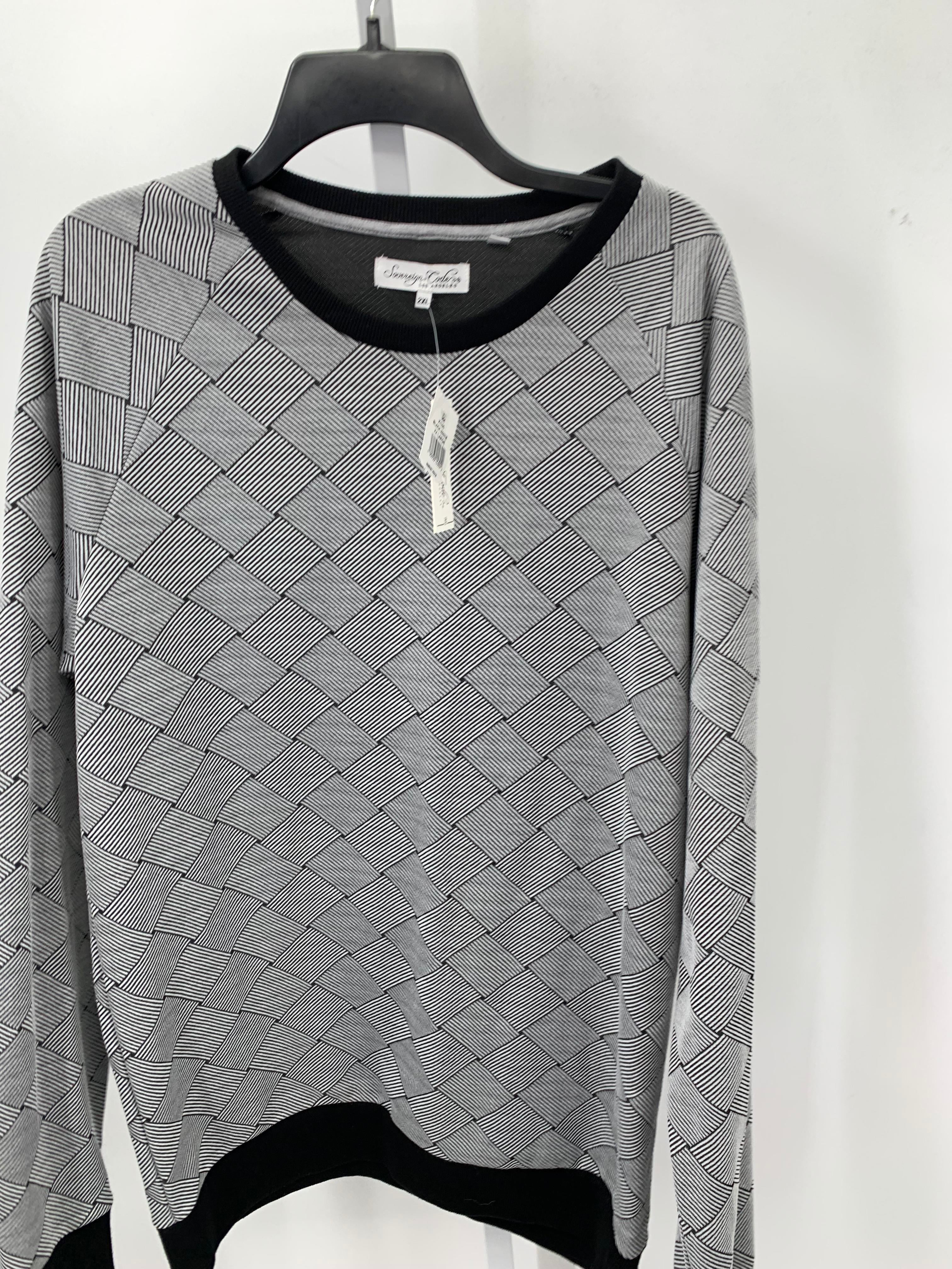 Size 2X Womens Long Sleeve Shirt