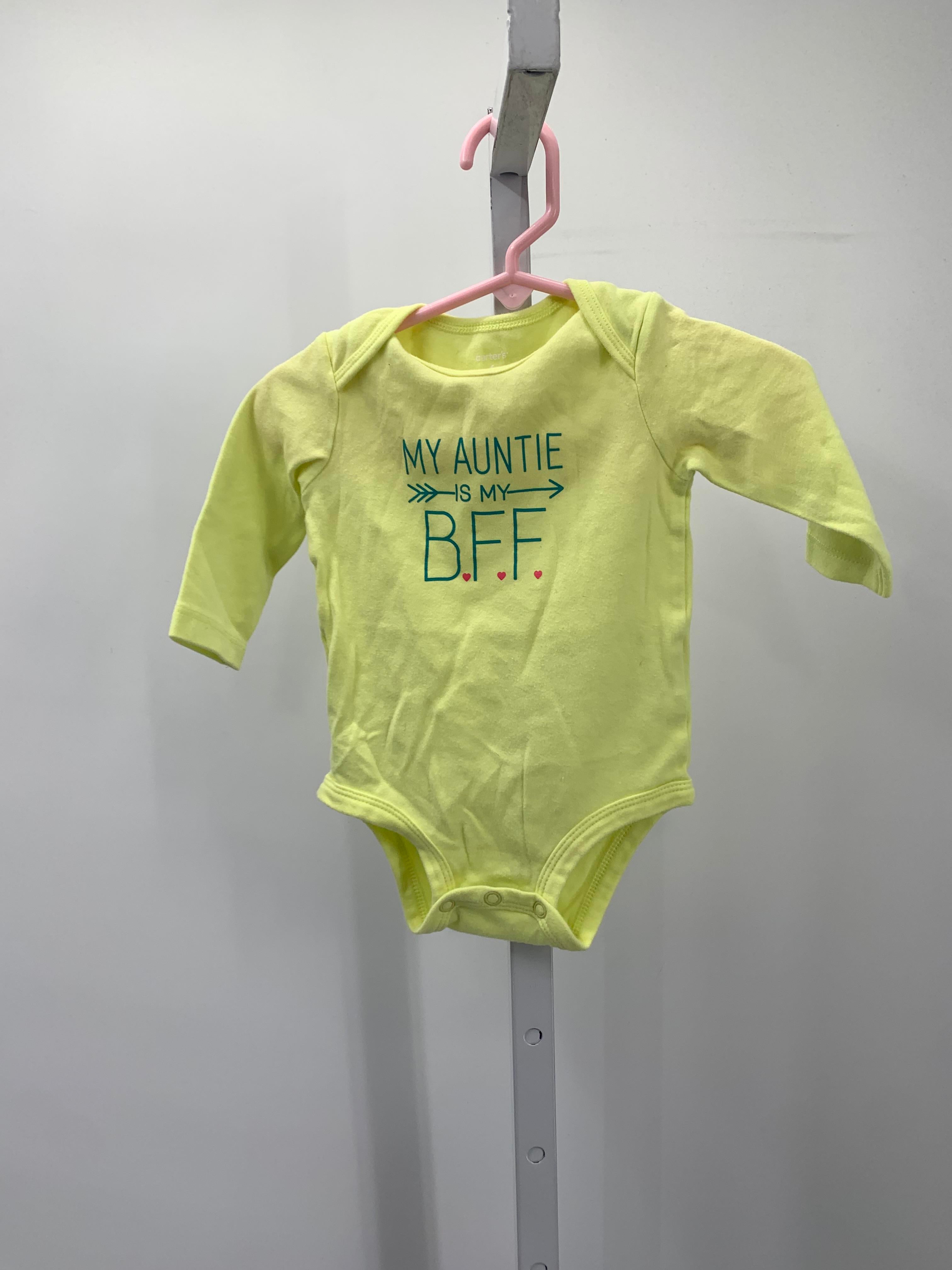 Carters Size 6 Months Girls Long Sleeve Shirt