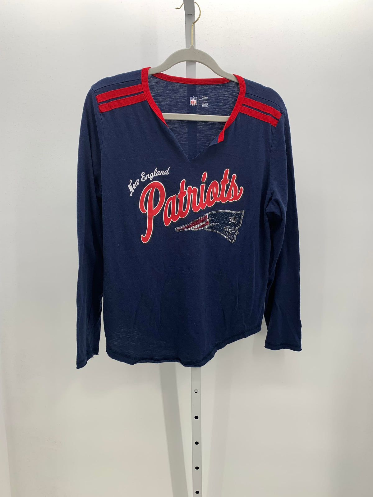 Team Apparel Size Extra Large Misses Long Sleeve Shirt