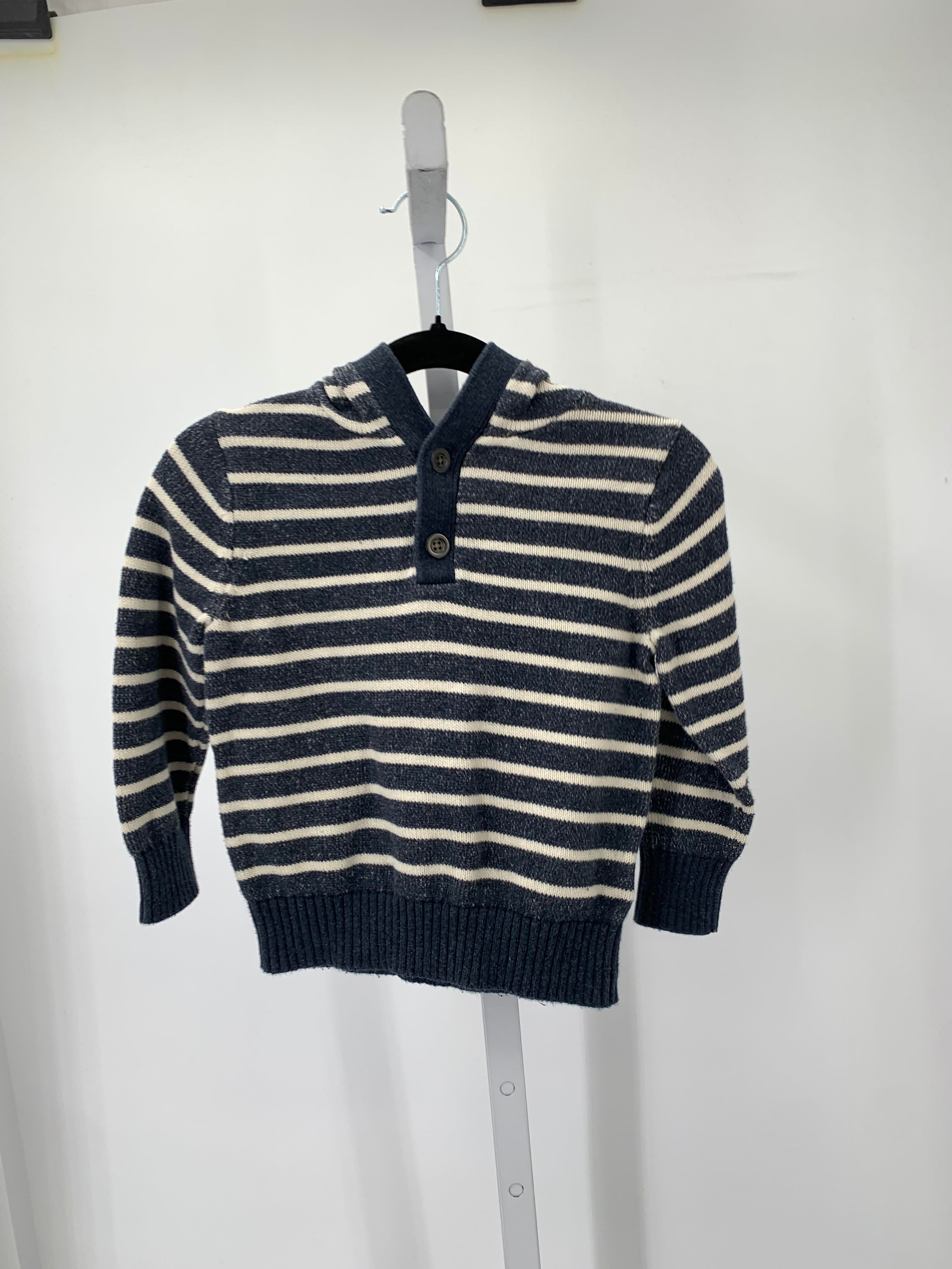 WHITE STRIPES HOODED
