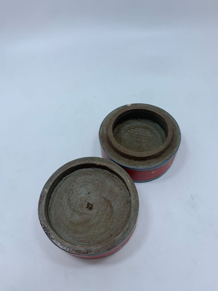 SM ROUND SUN TRINKET BOX.
