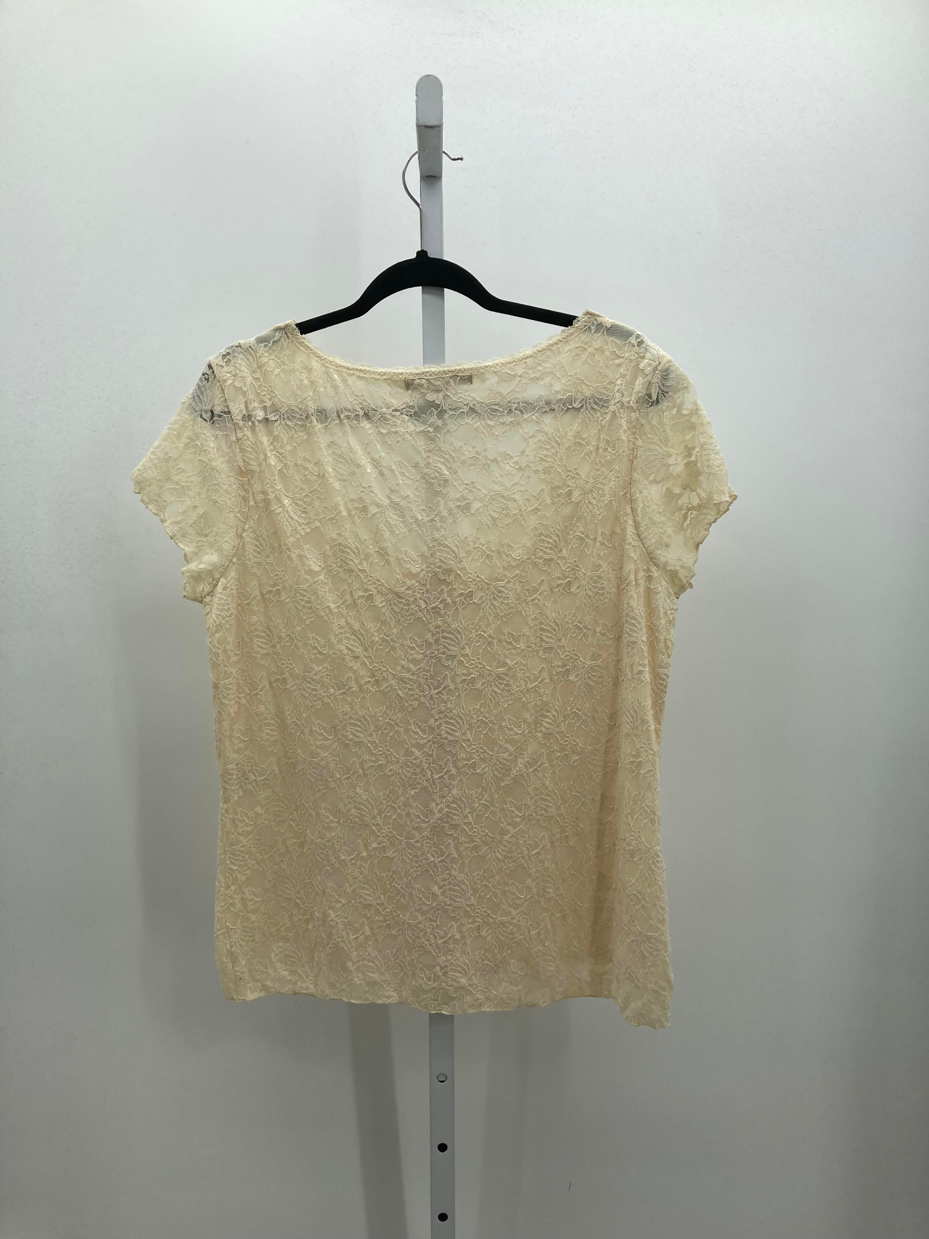 Merona Size Extra Large Misses Short Sleeve Shirt