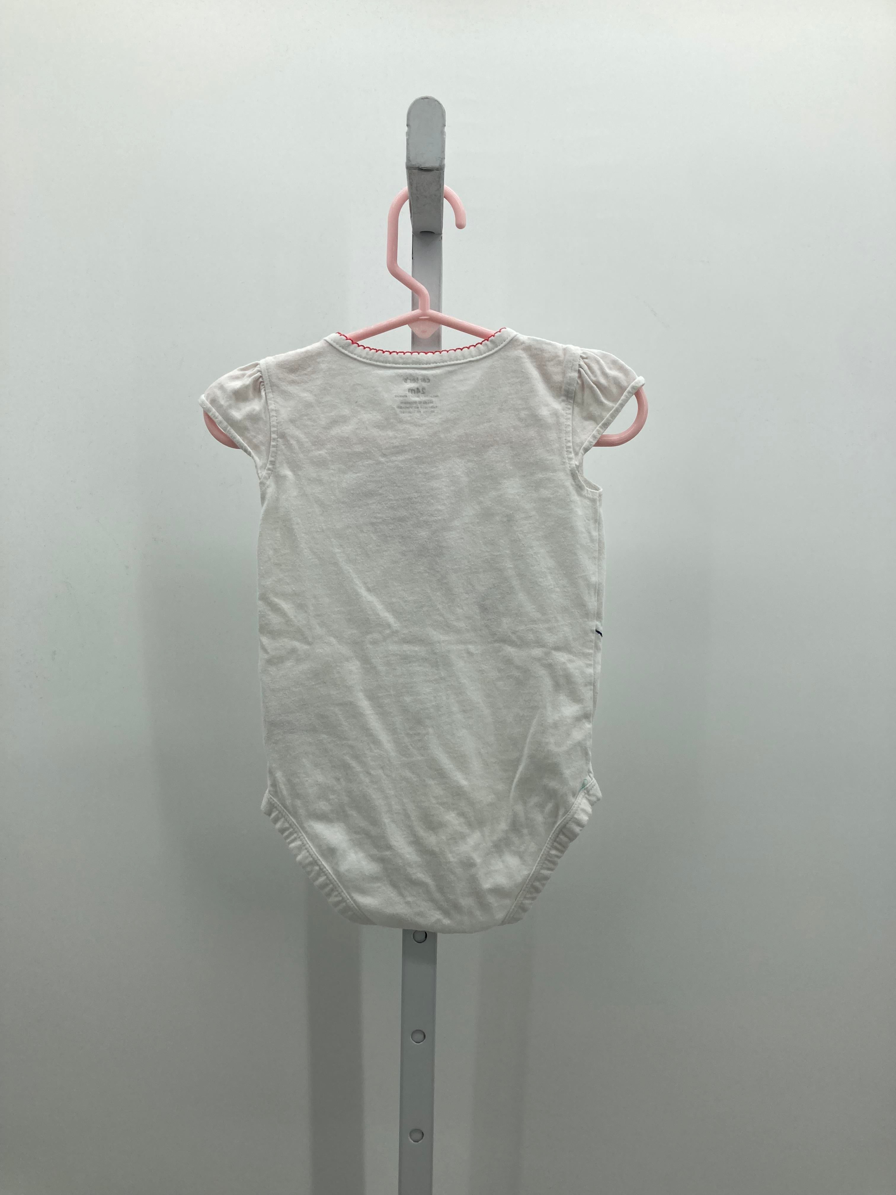 Carters Size 24 Months Girls Short Sleeve Shirt