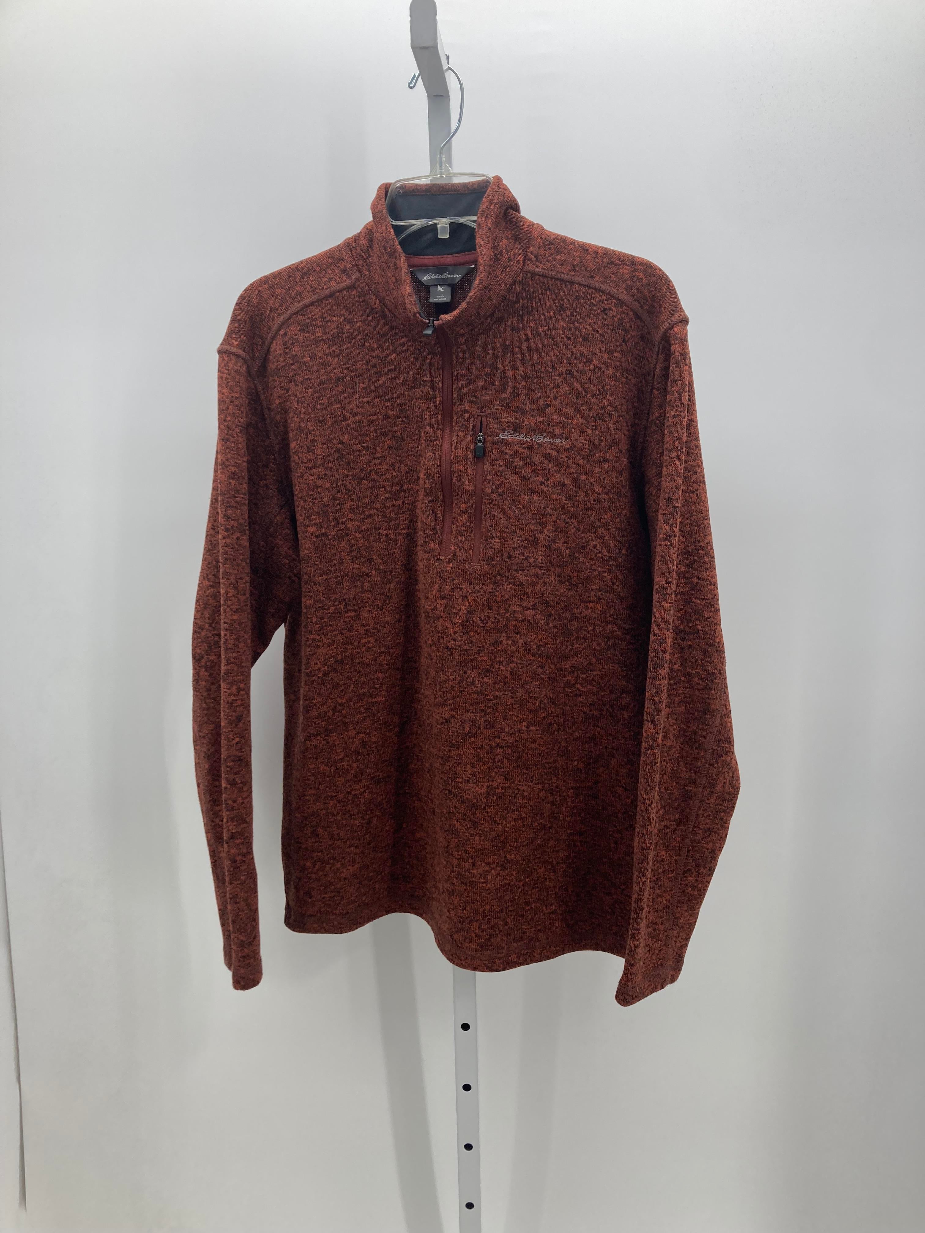 PARTIAL ZIP FLEECE LINED