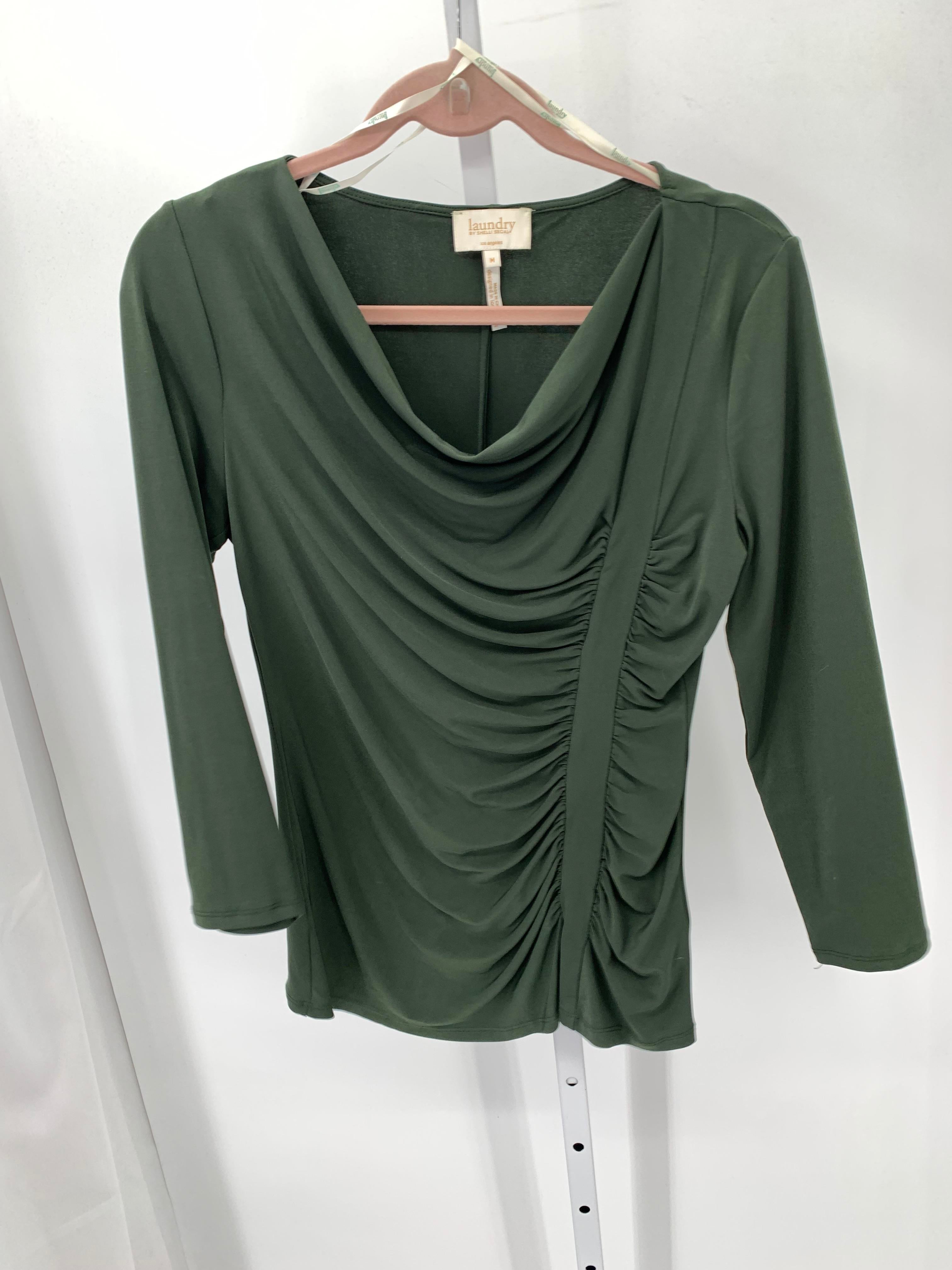 Laundry Size Medium Misses 3/4 Sleeve Shirt