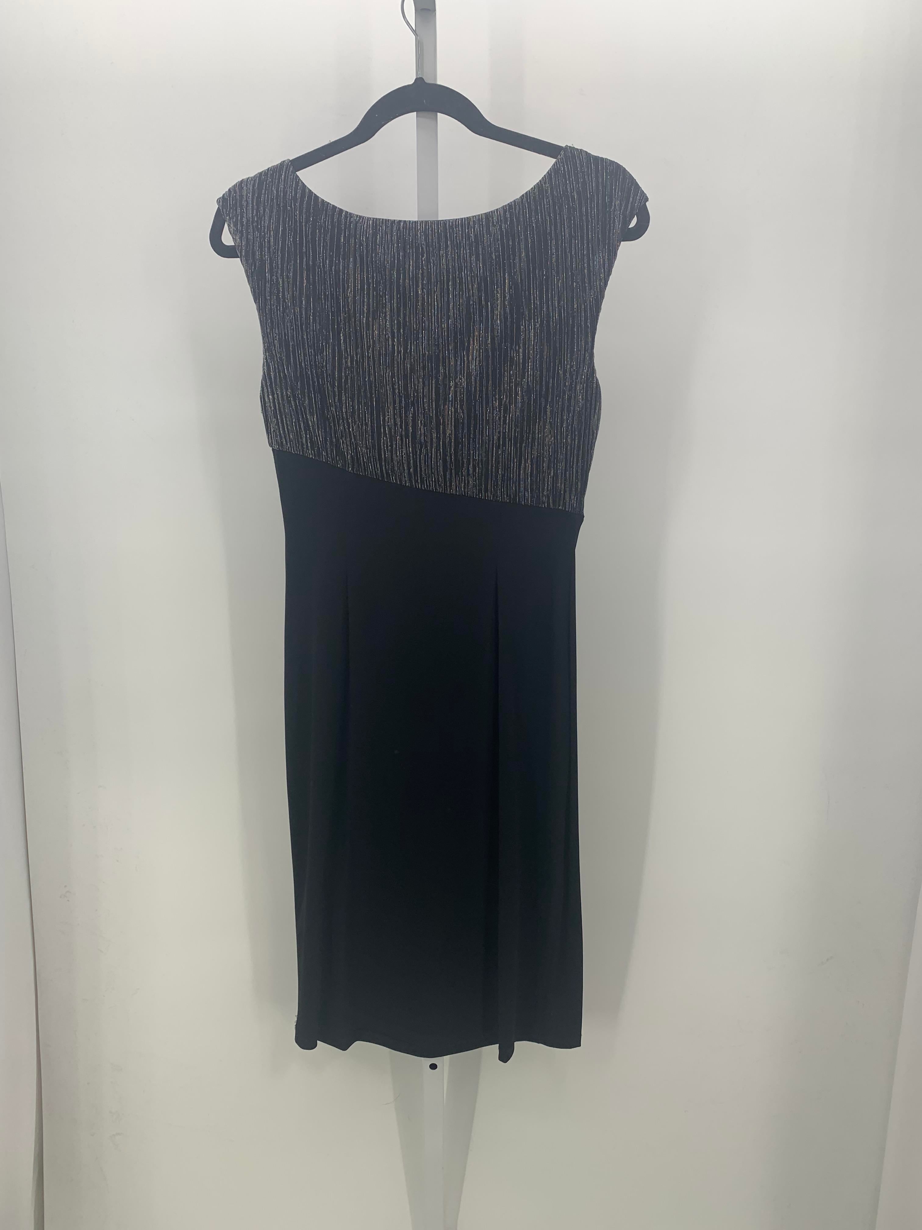 connected apparel silver dress connected apparel Size 6 Misses Sleeveless Dress