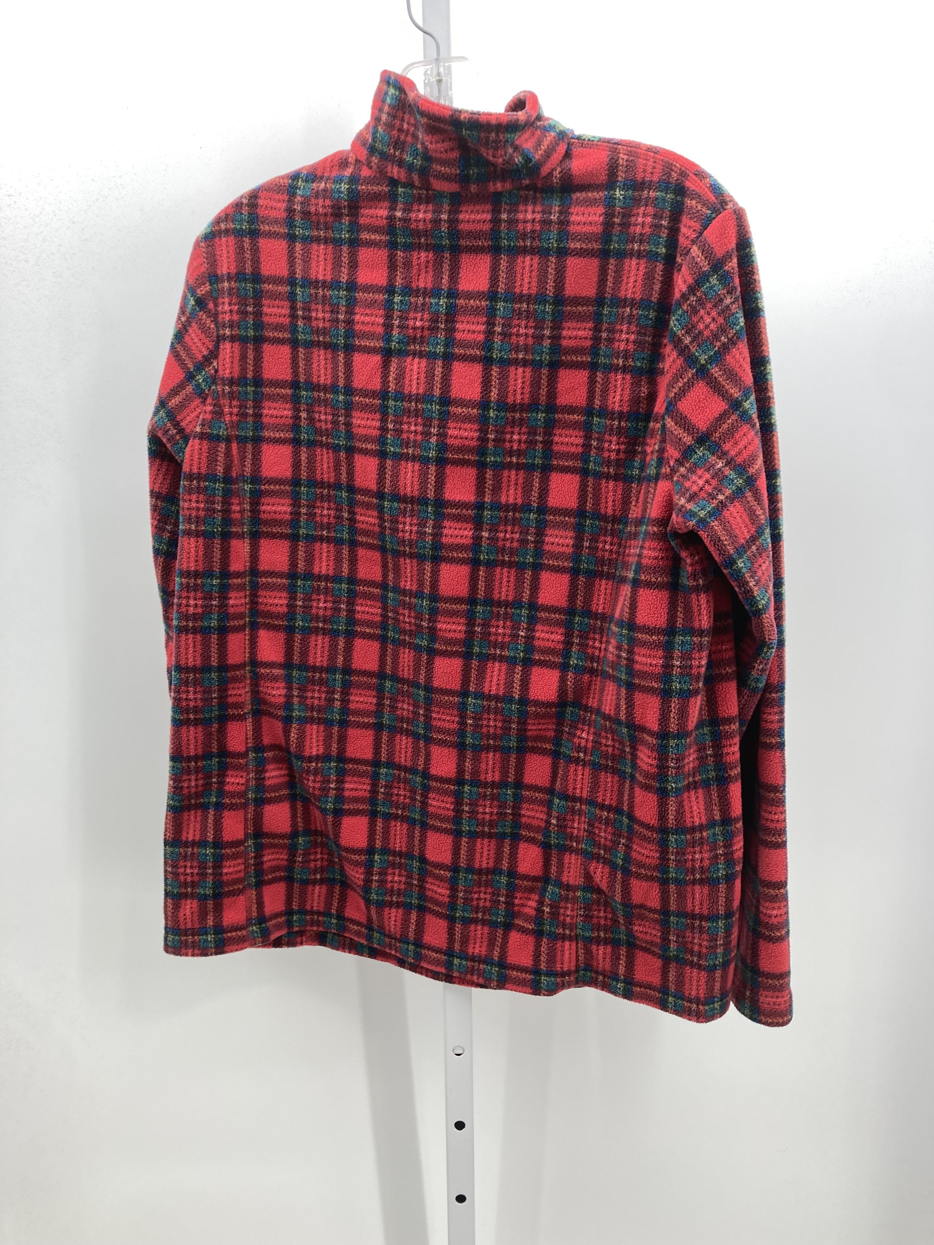 Lands End Size Medium Misses Long Sleeve Shirt