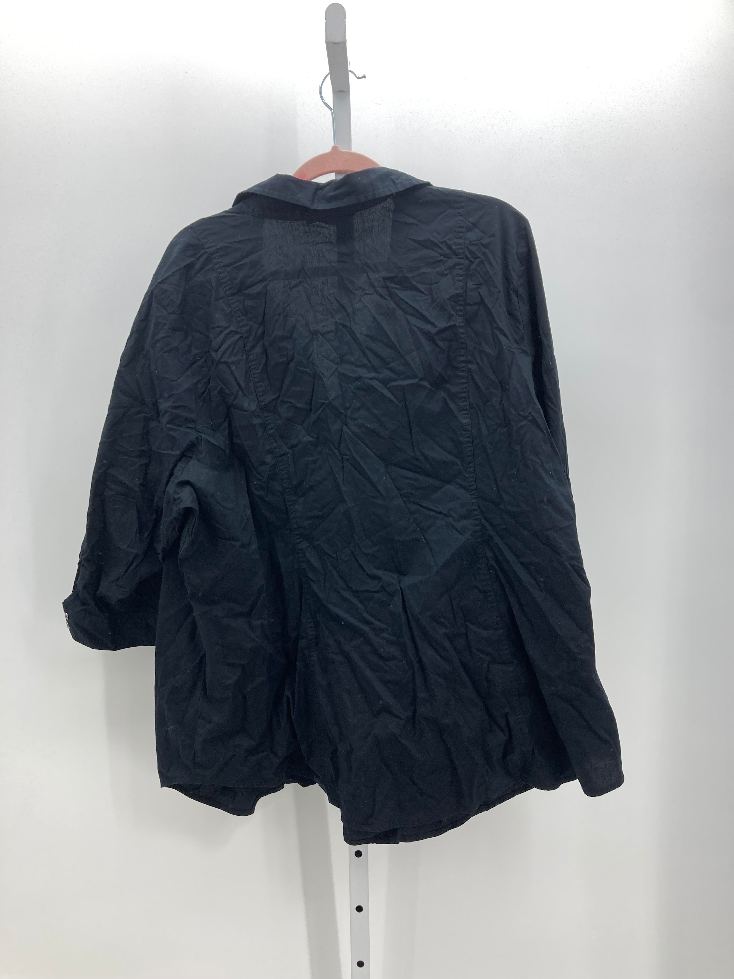 Lane Bryant Size 26/28 W Womens 3/4 Sleeve Shirt