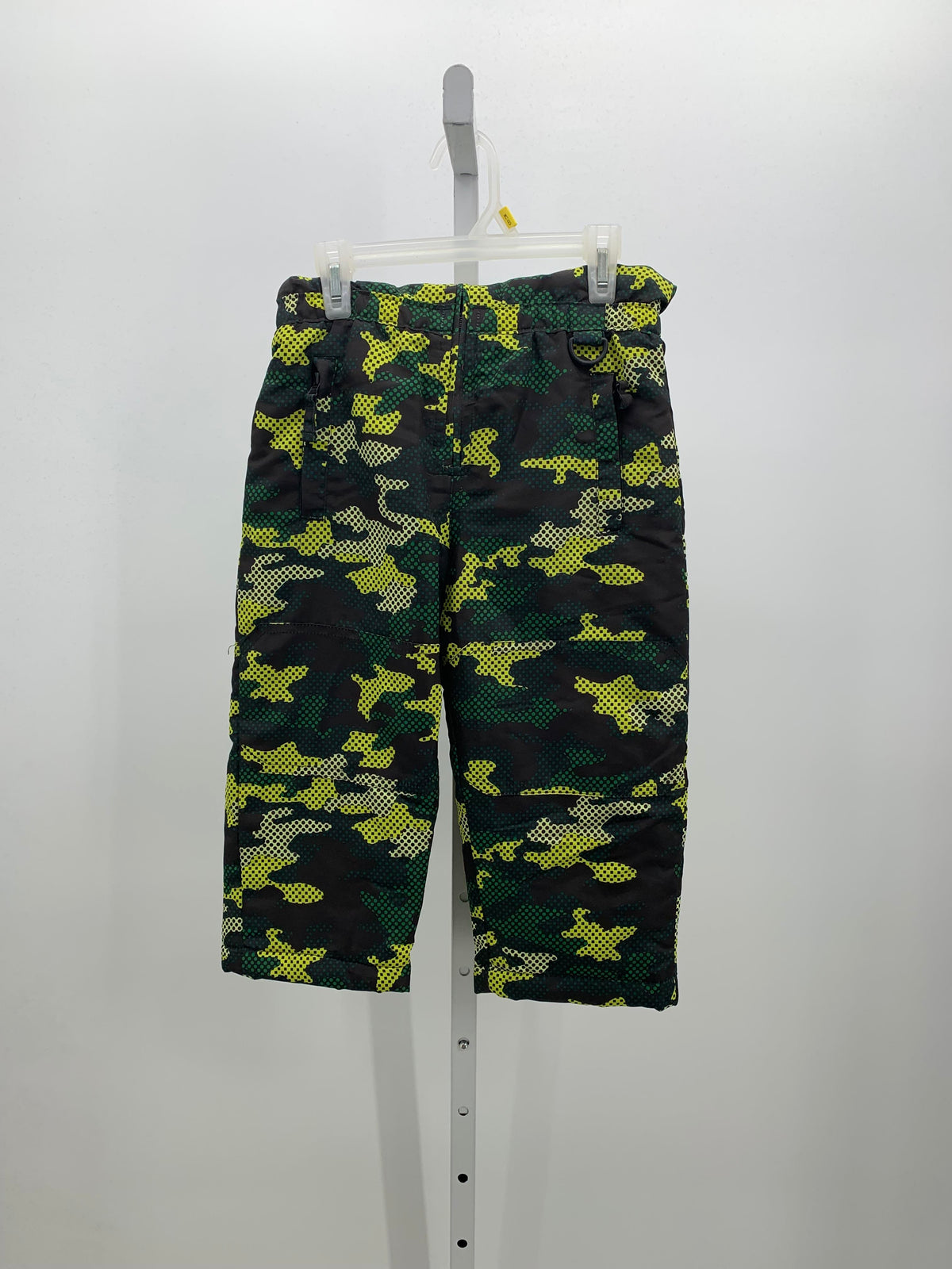 YELLOW GREEN CAMO BIB