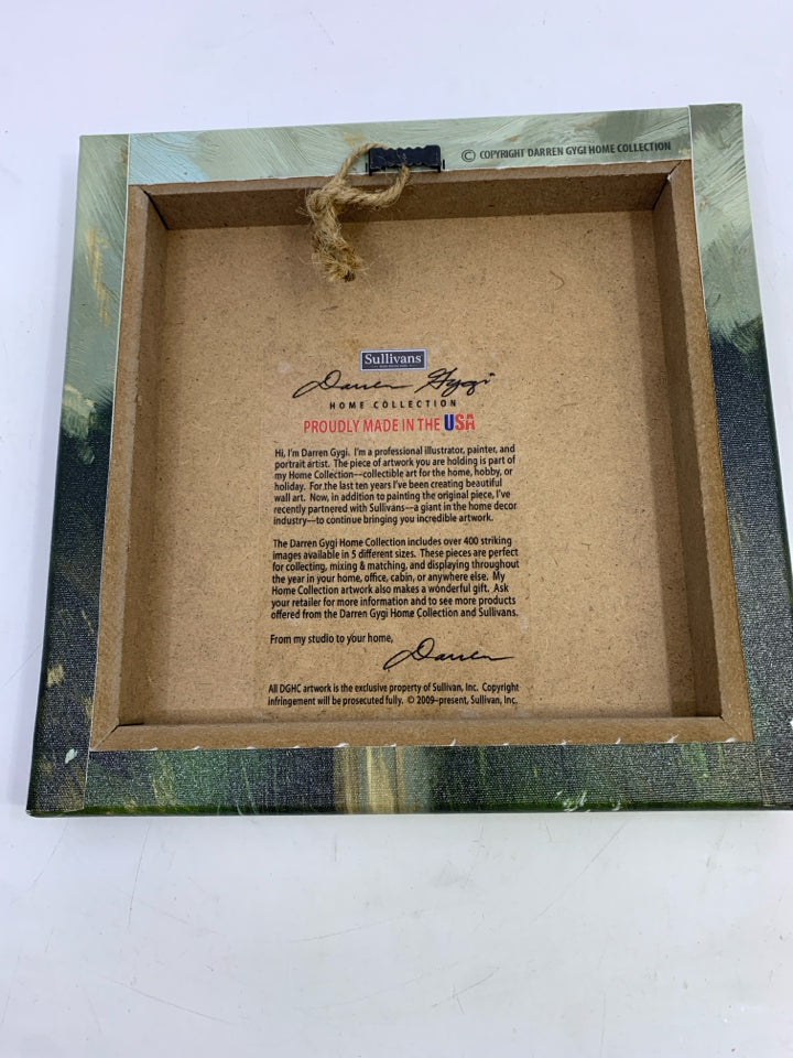 "IN THE GARDEN" HERBS WALL CANVAS.