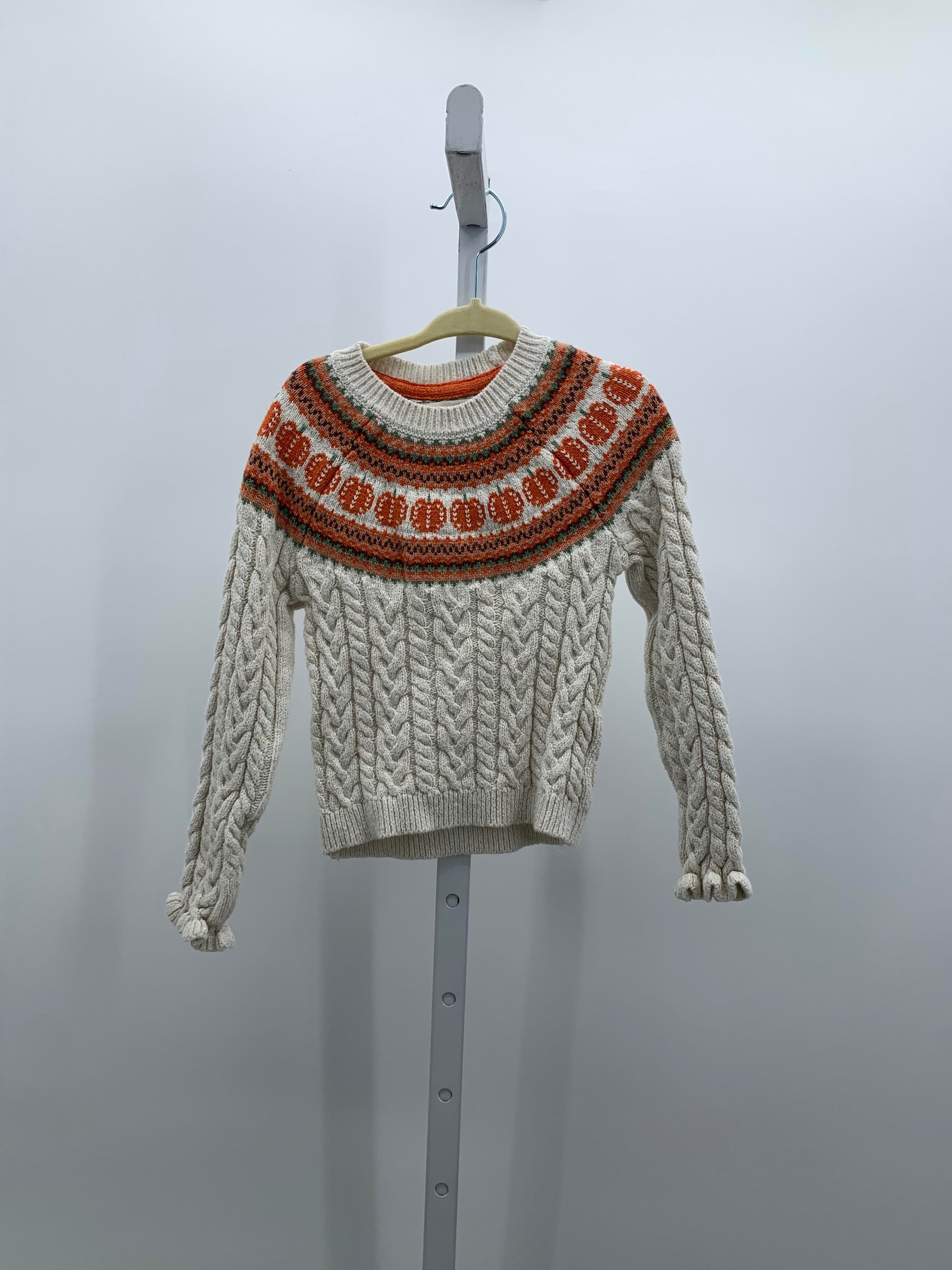 LONG SLV SWEATER PUMPKINS