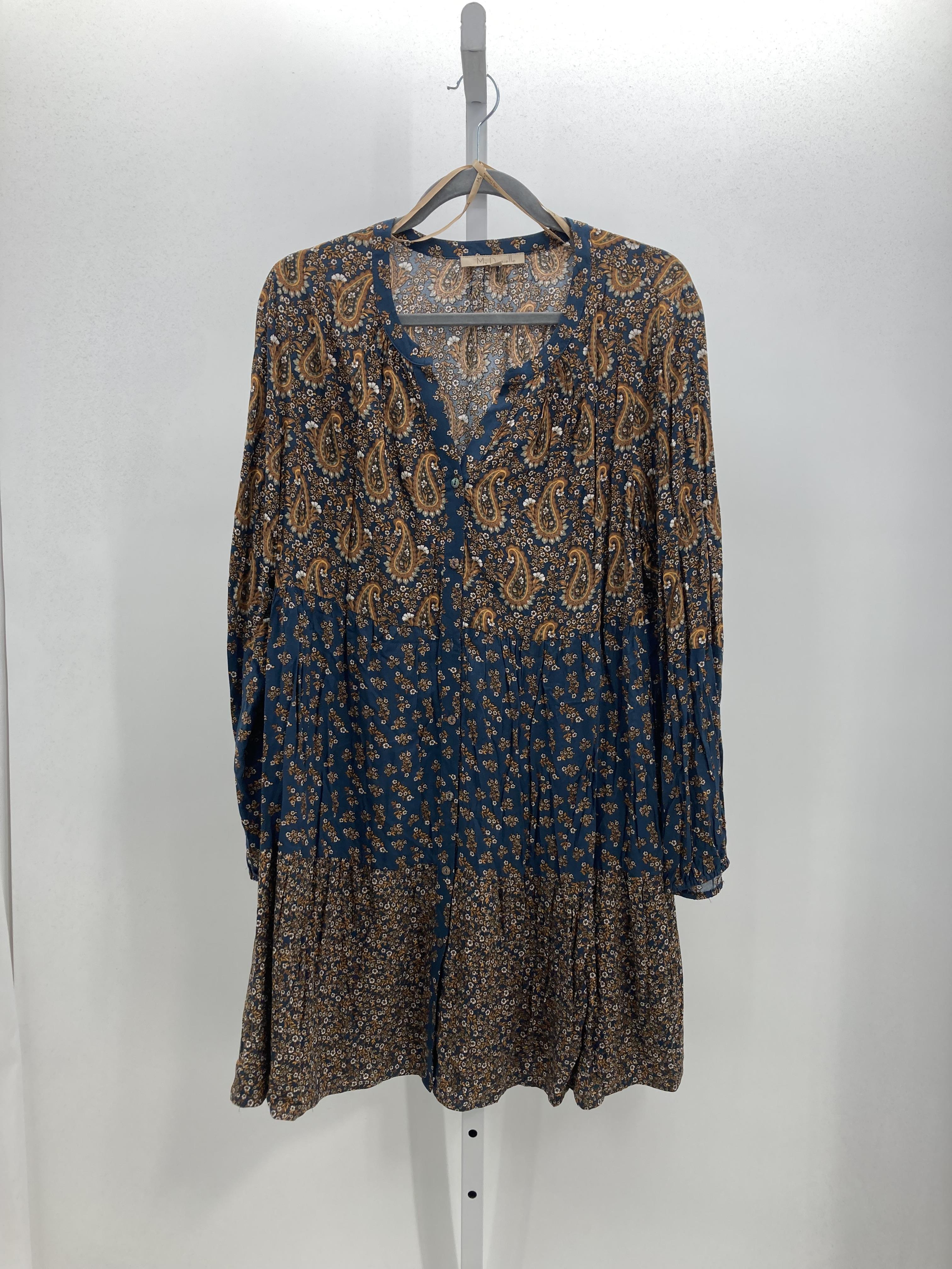 Size Large Misses Long Sleeve Dress