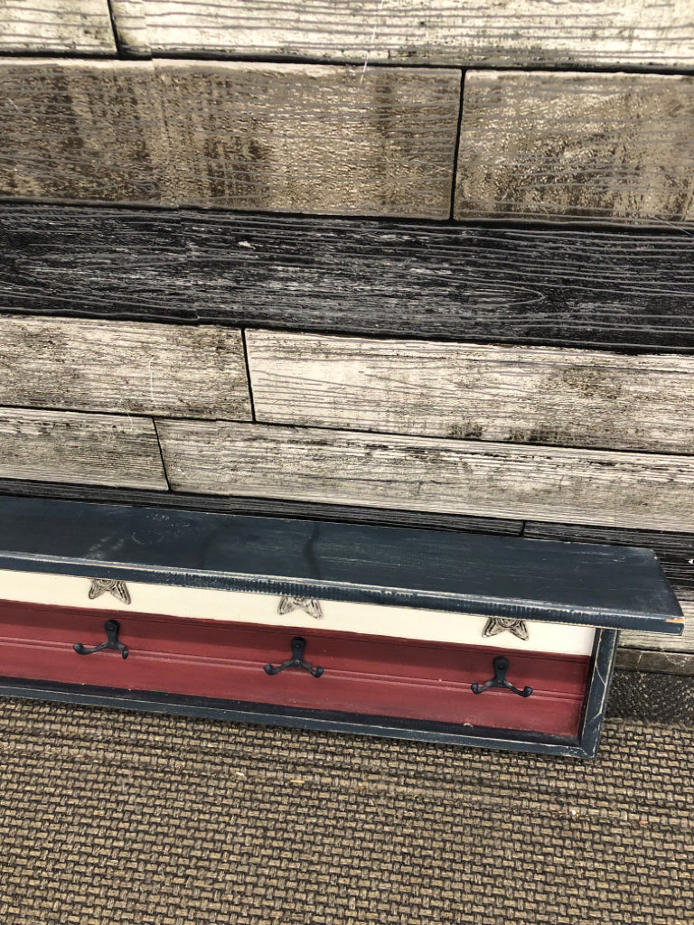 PRIMITIVE AMERICANA WALL HOOKS.