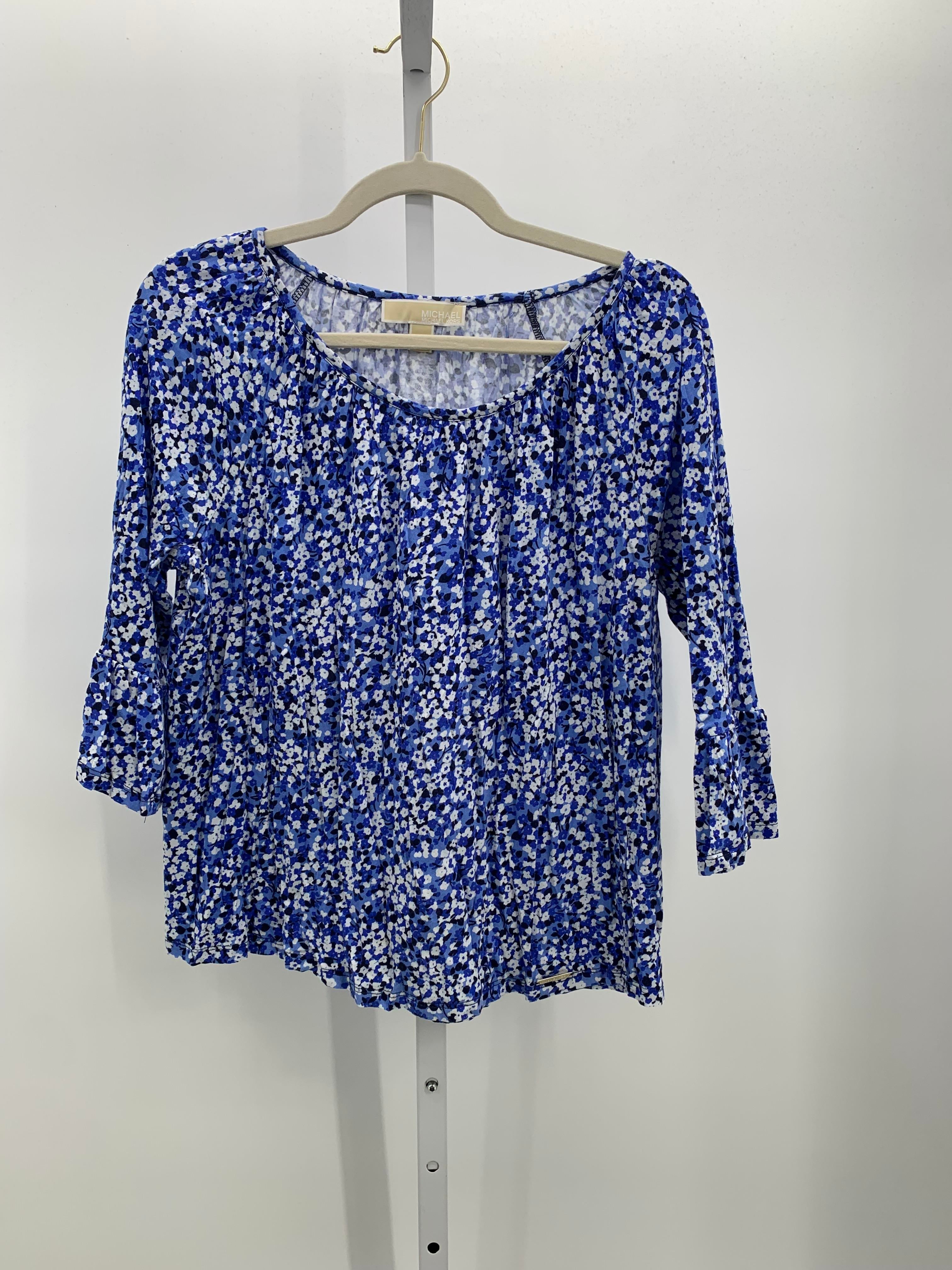 Michael Kors Size Medium Misses 3/4 Sleeve Shirt