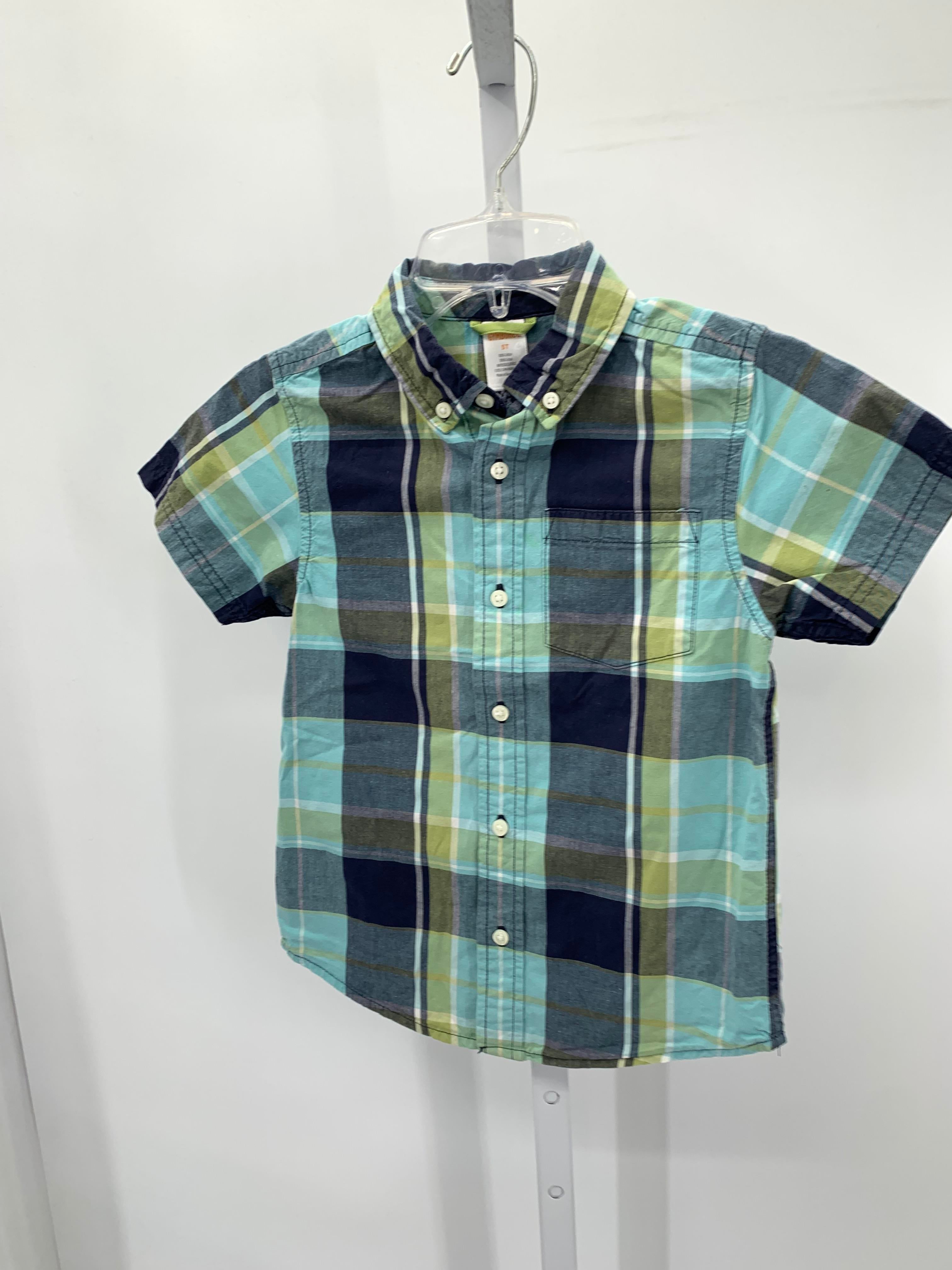 PLAID BTN DOWN