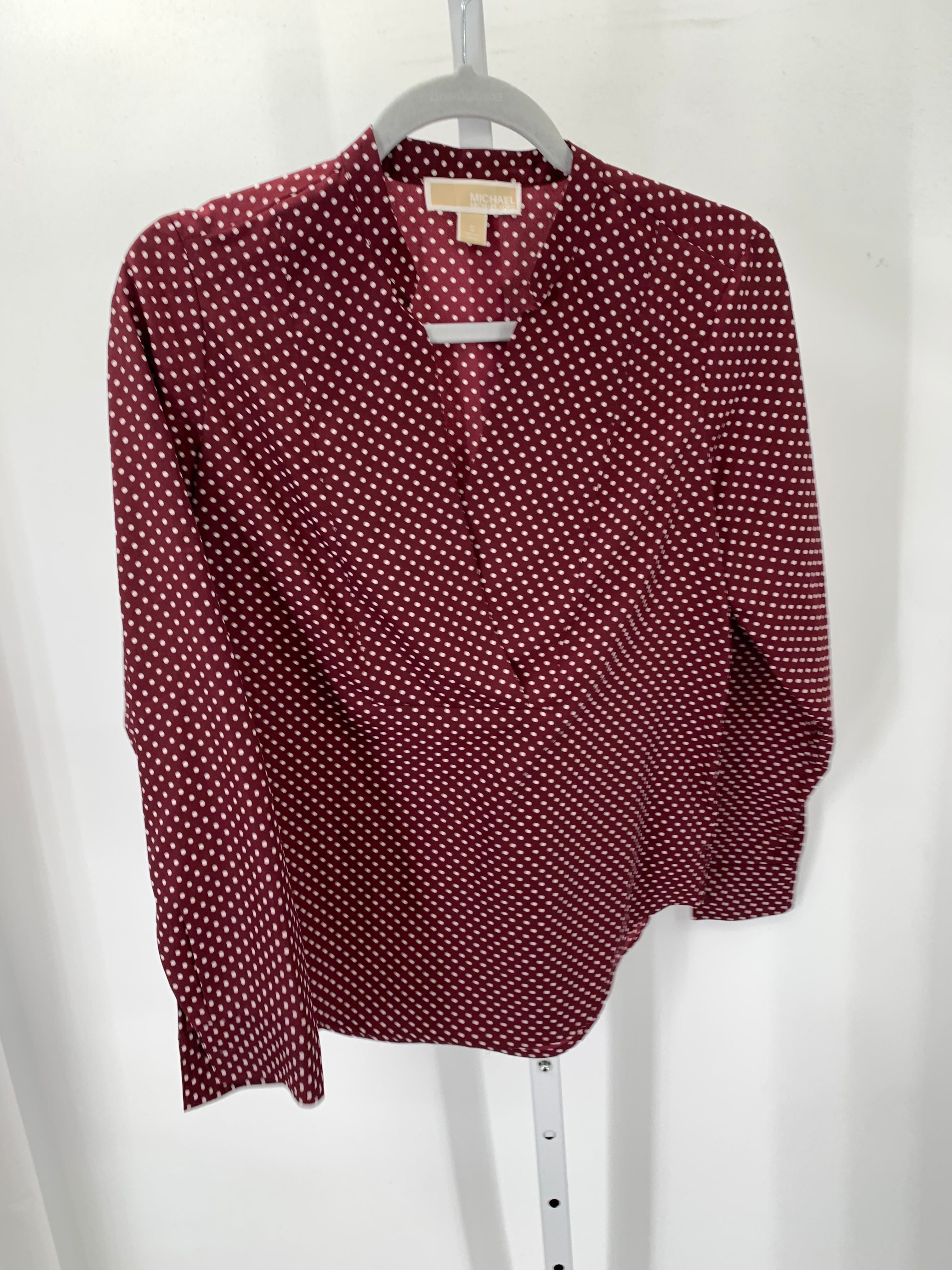 Michael Kors Size Small Misses Long Sleeve Shirt