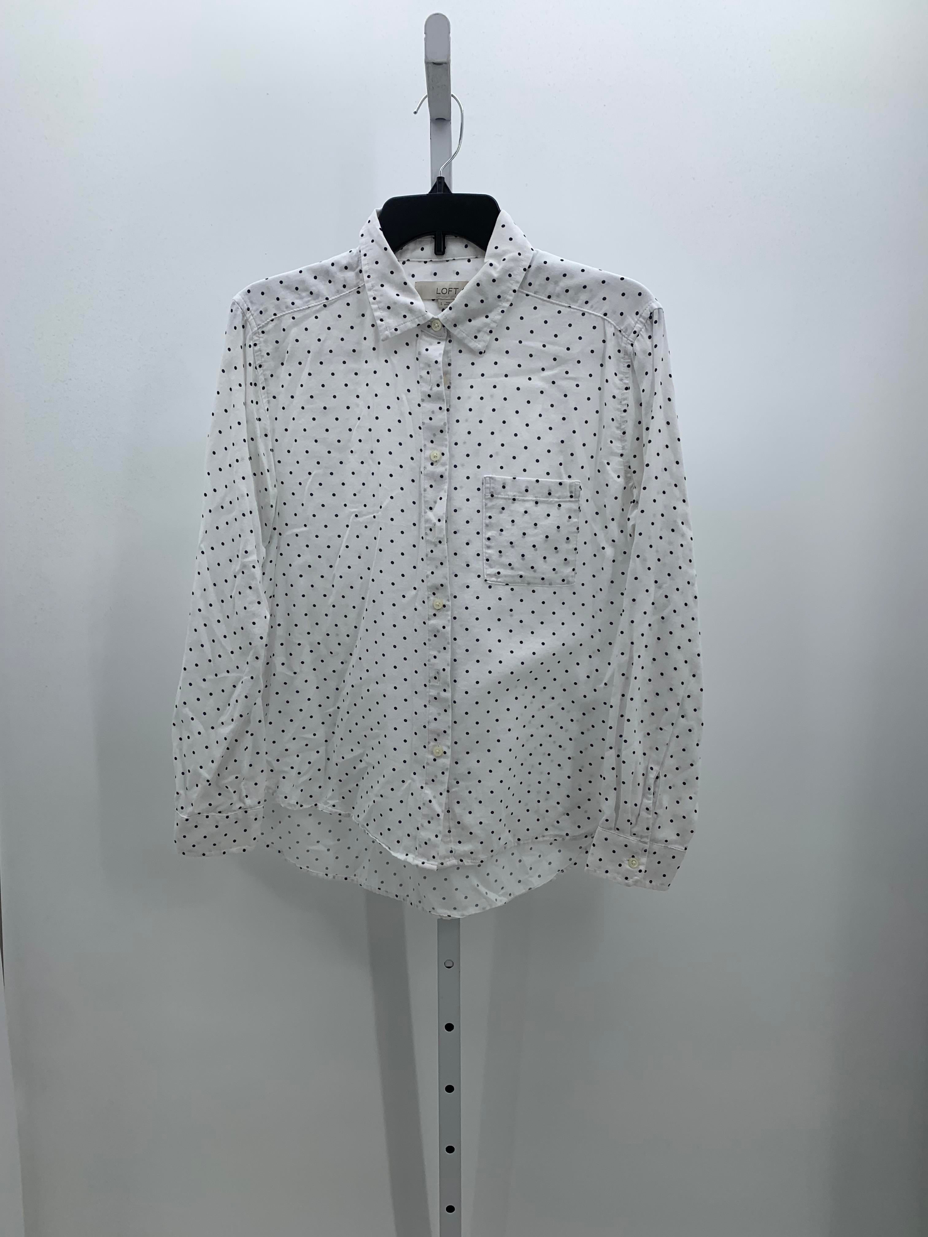 Loft Size Small Misses Long Sleeve Shirt