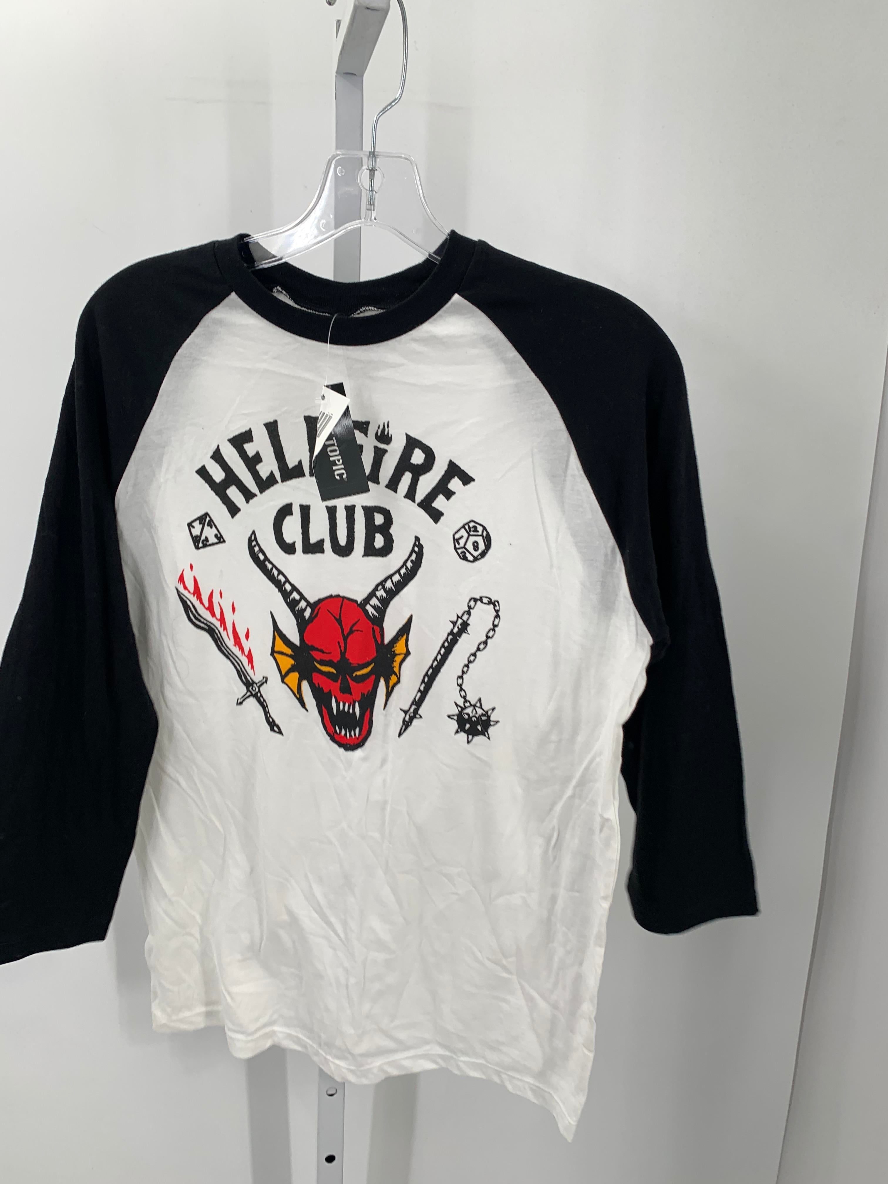 Hot Topic Size Medium Juniors 3/4 Sleeve Shirt