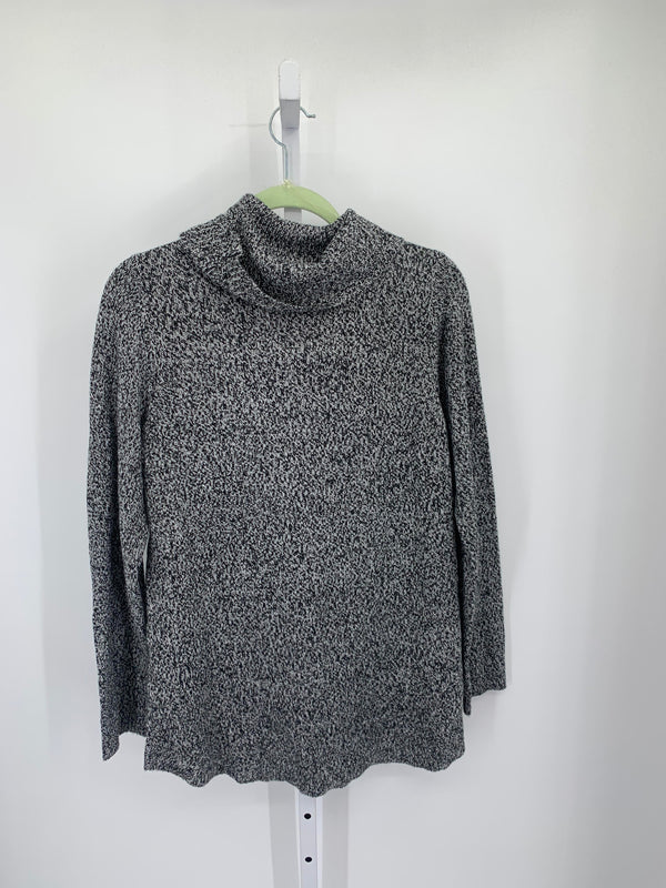 At Collins Size Large Misses Long Slv Sweater