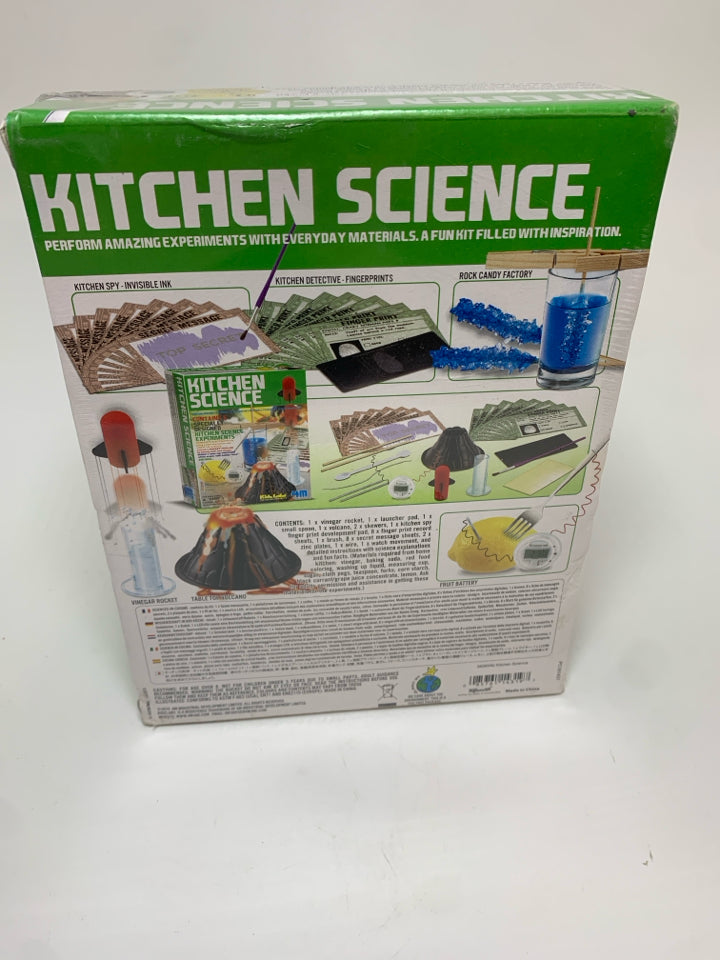 NIB KITCHEN SCIENCE KIT.