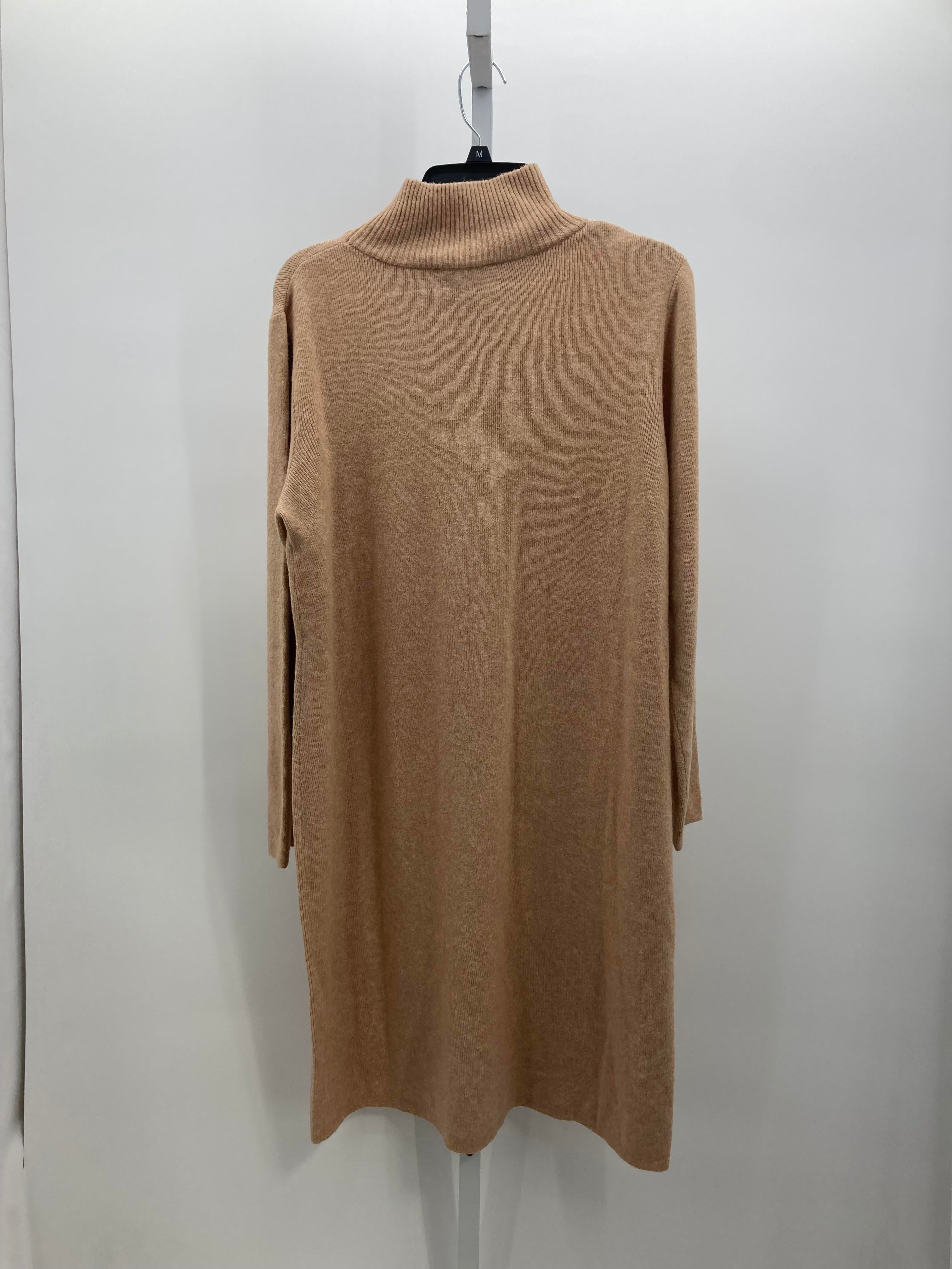 Charlie Page Size Large Misses Long Sleeve Dress