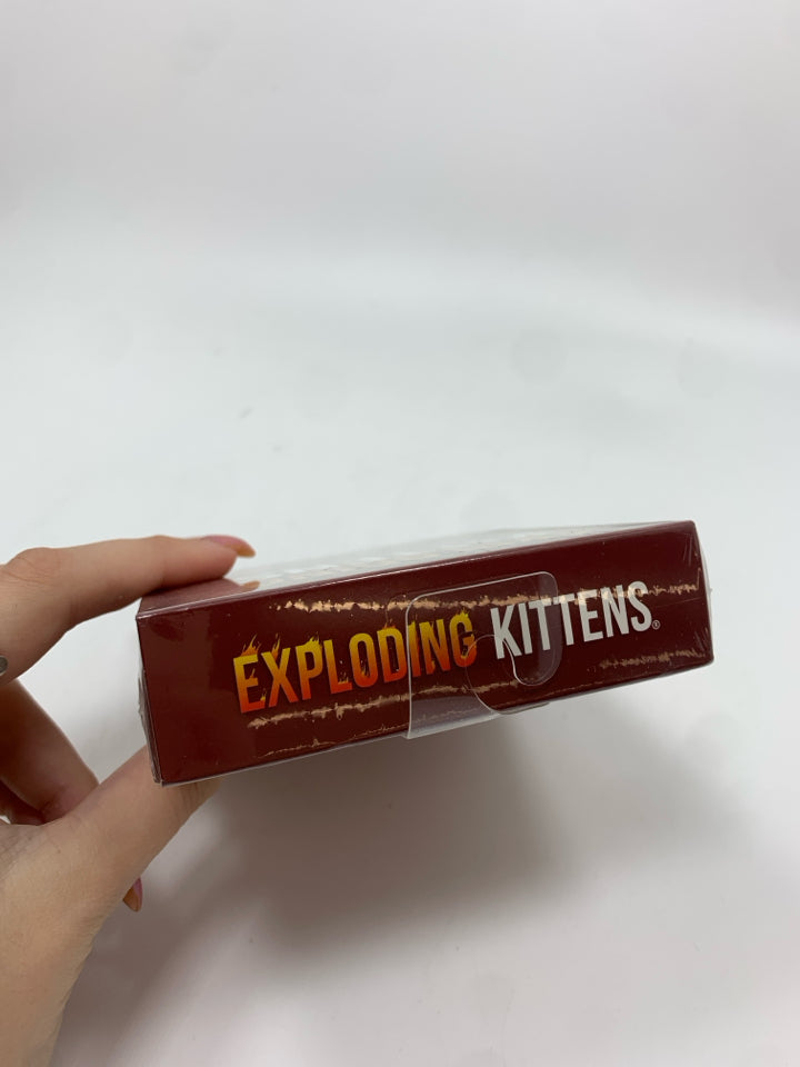 NIP EXPLODING KITTENS CARD GAME.