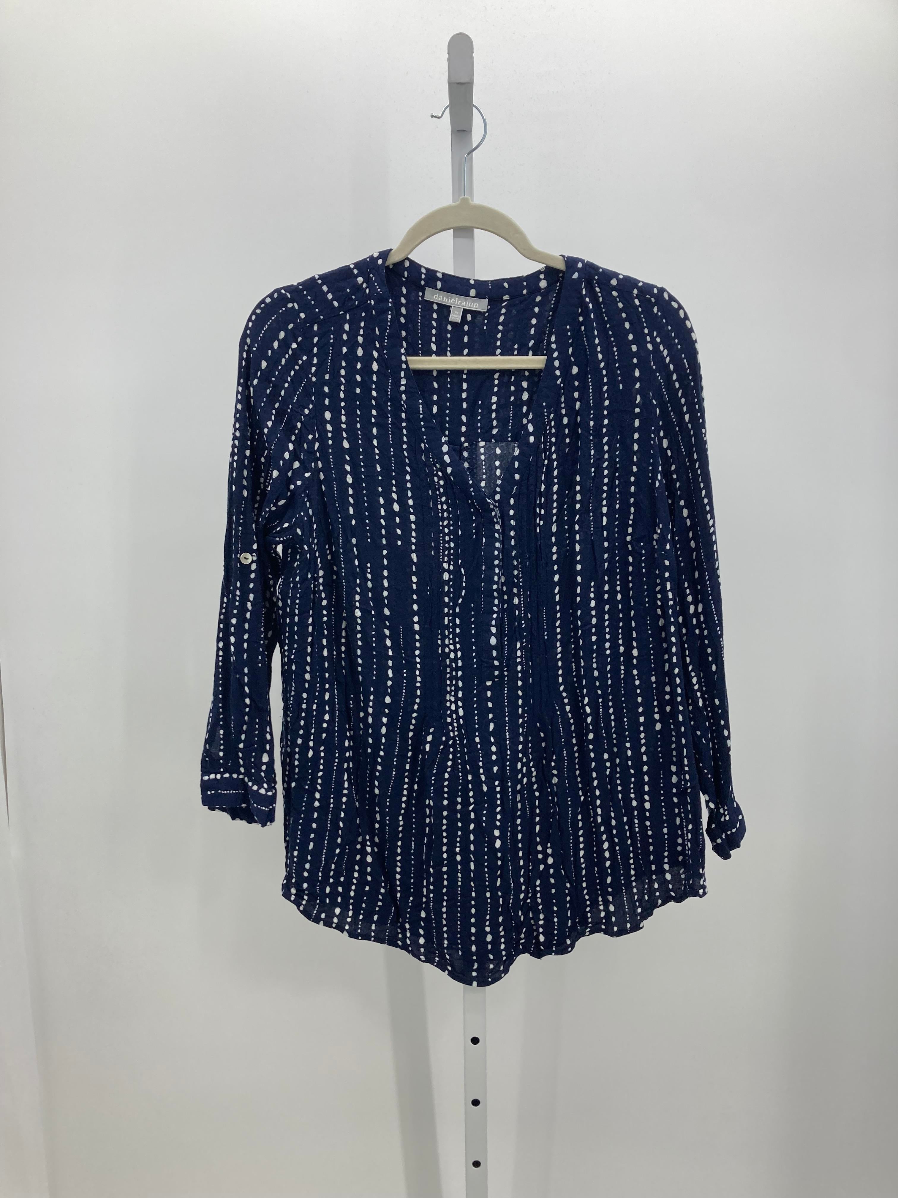 Daniel Rain Size 1X Womens 3/4 Sleeve Shirt