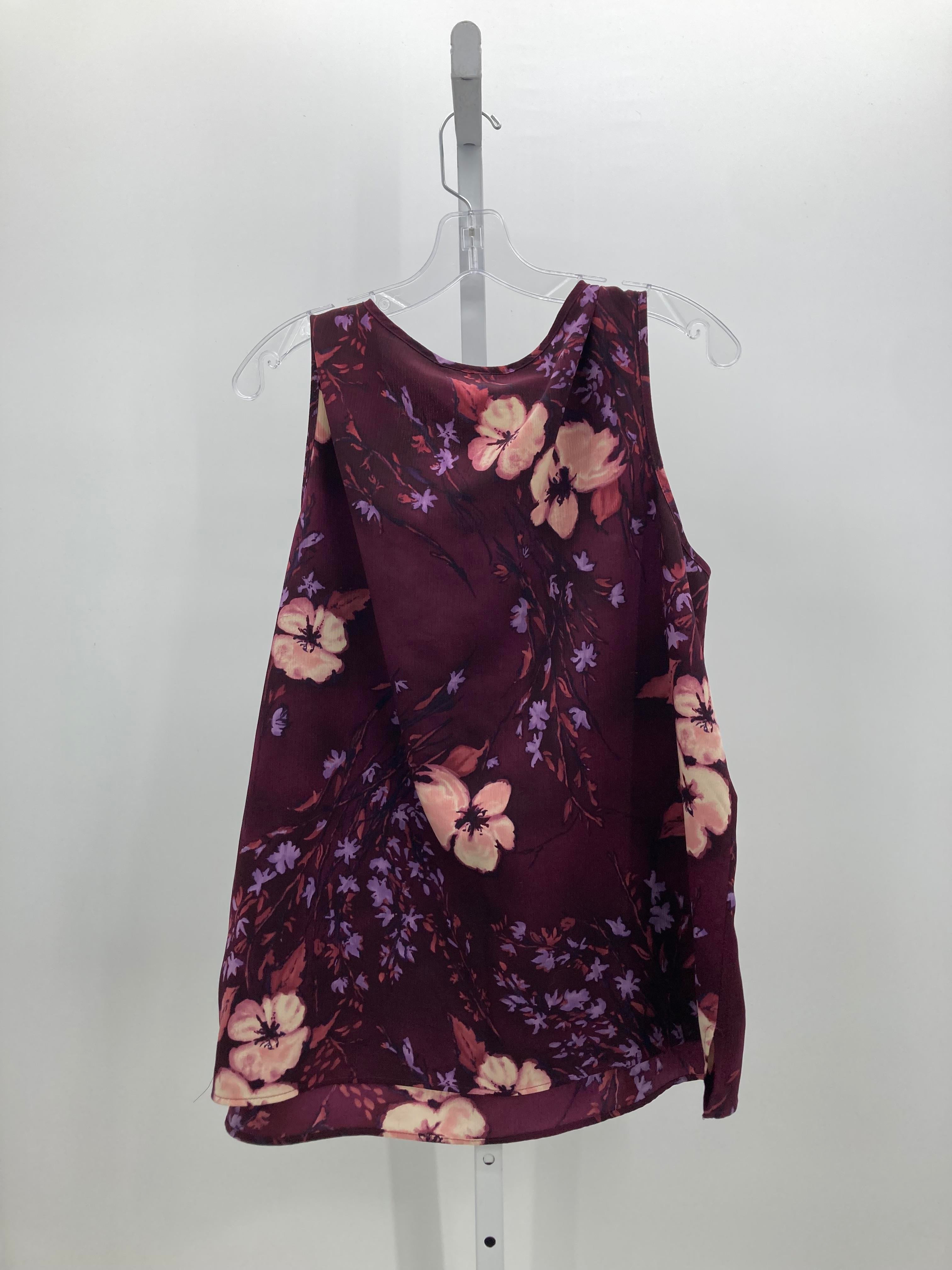 Size 1X Womens Sleeveless Shirt