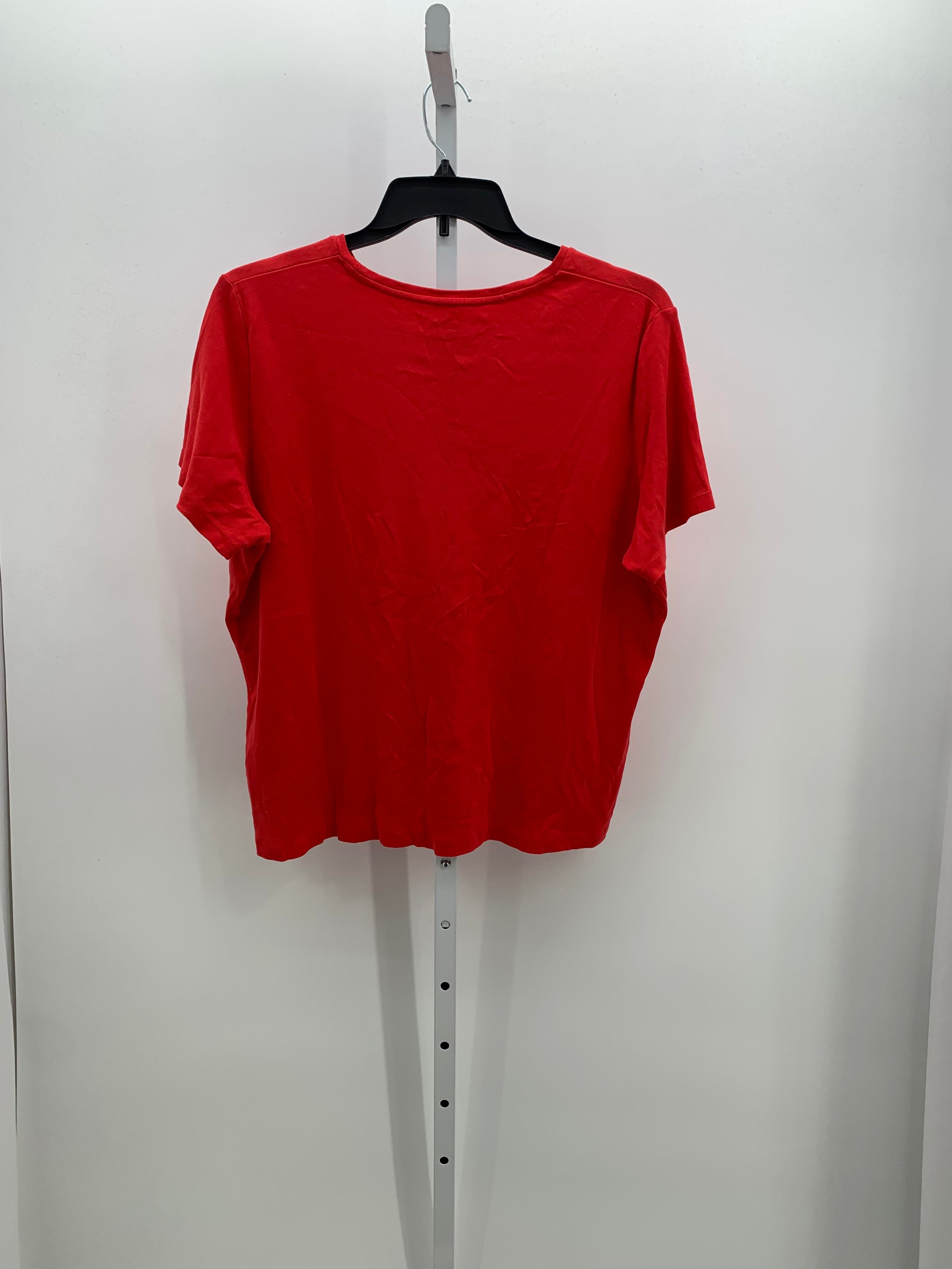 Talbots Size 3X Womens Short Sleeve Shirt