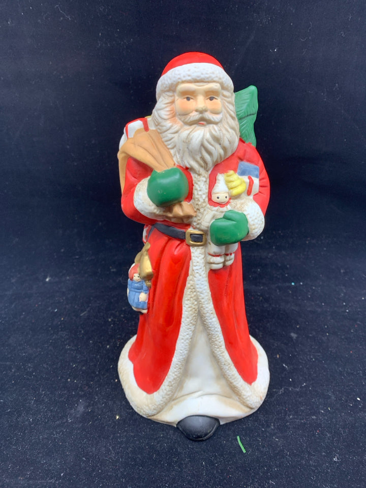 MUSIC CERAMIC SANTA.