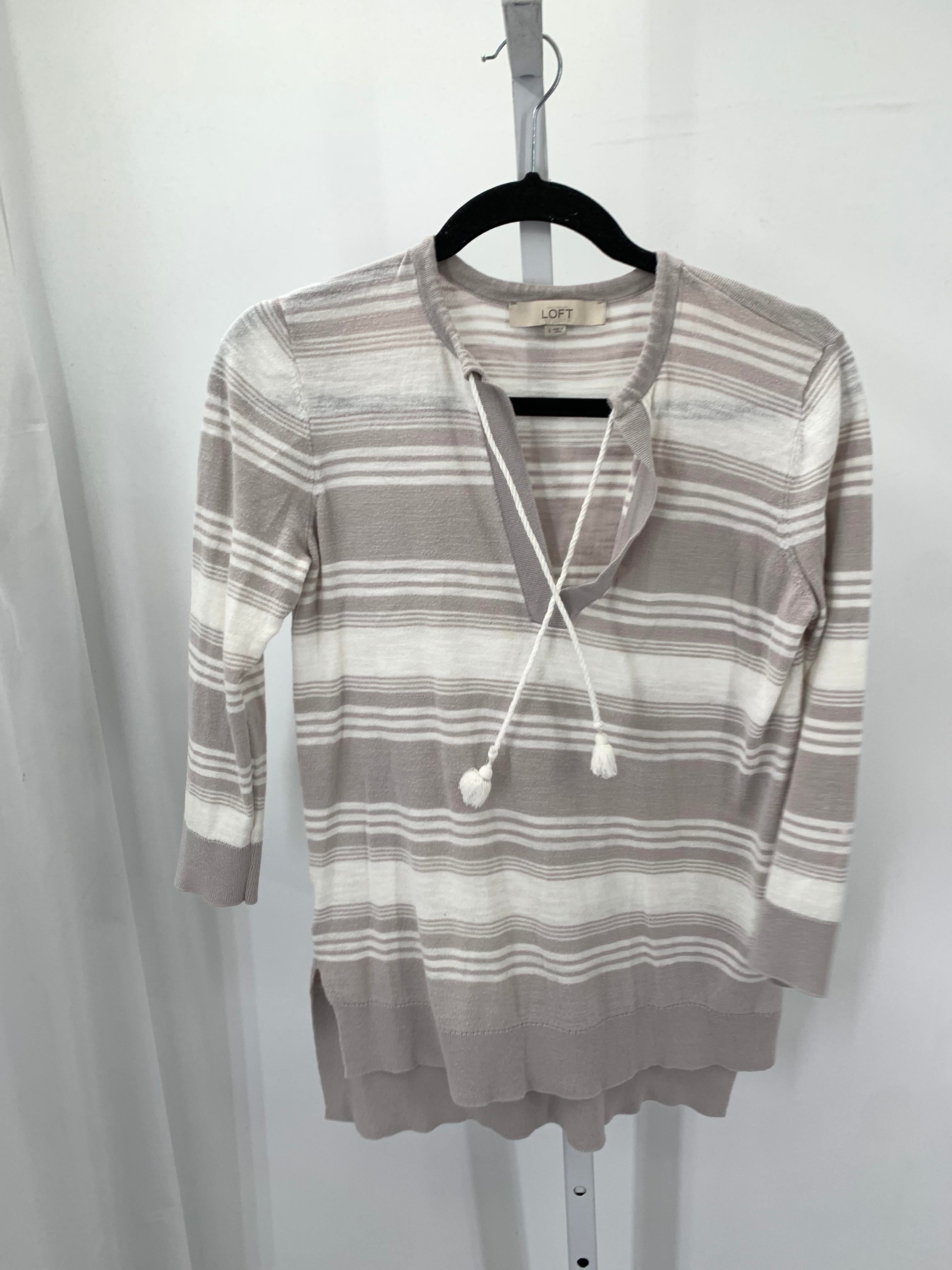 Loft Size Small Misses 3/4 Sleeve Shirt
