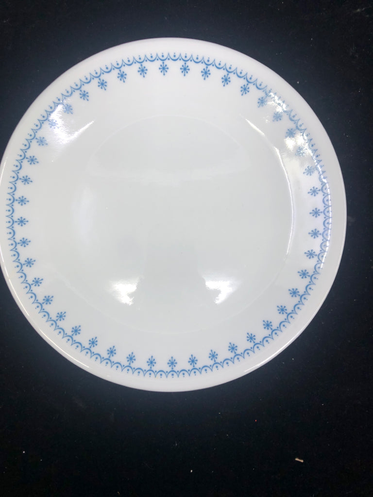 12PC BLUE PATTERN DISH SET-SVC 4.