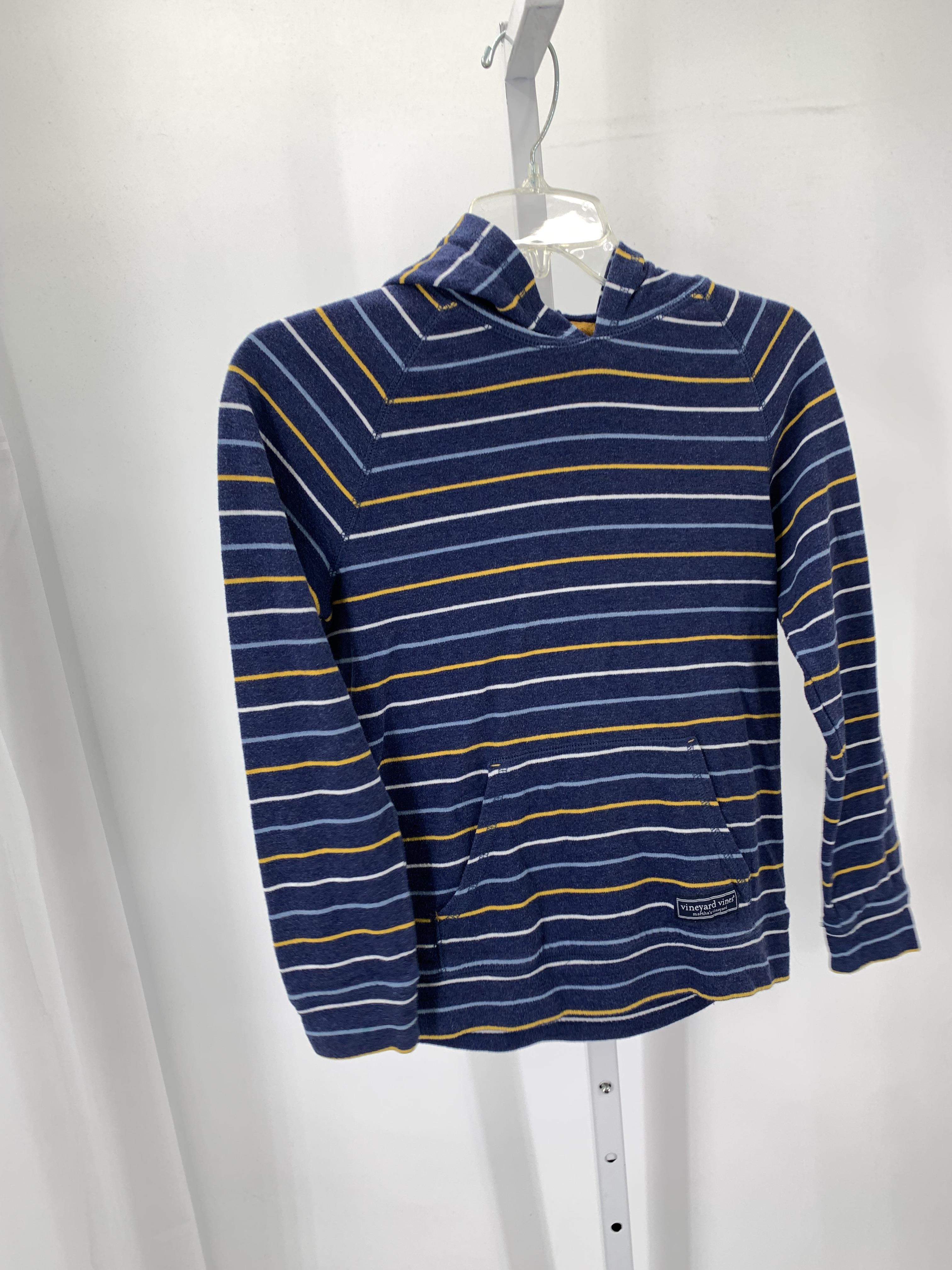 HOODED STRIPES KNIT