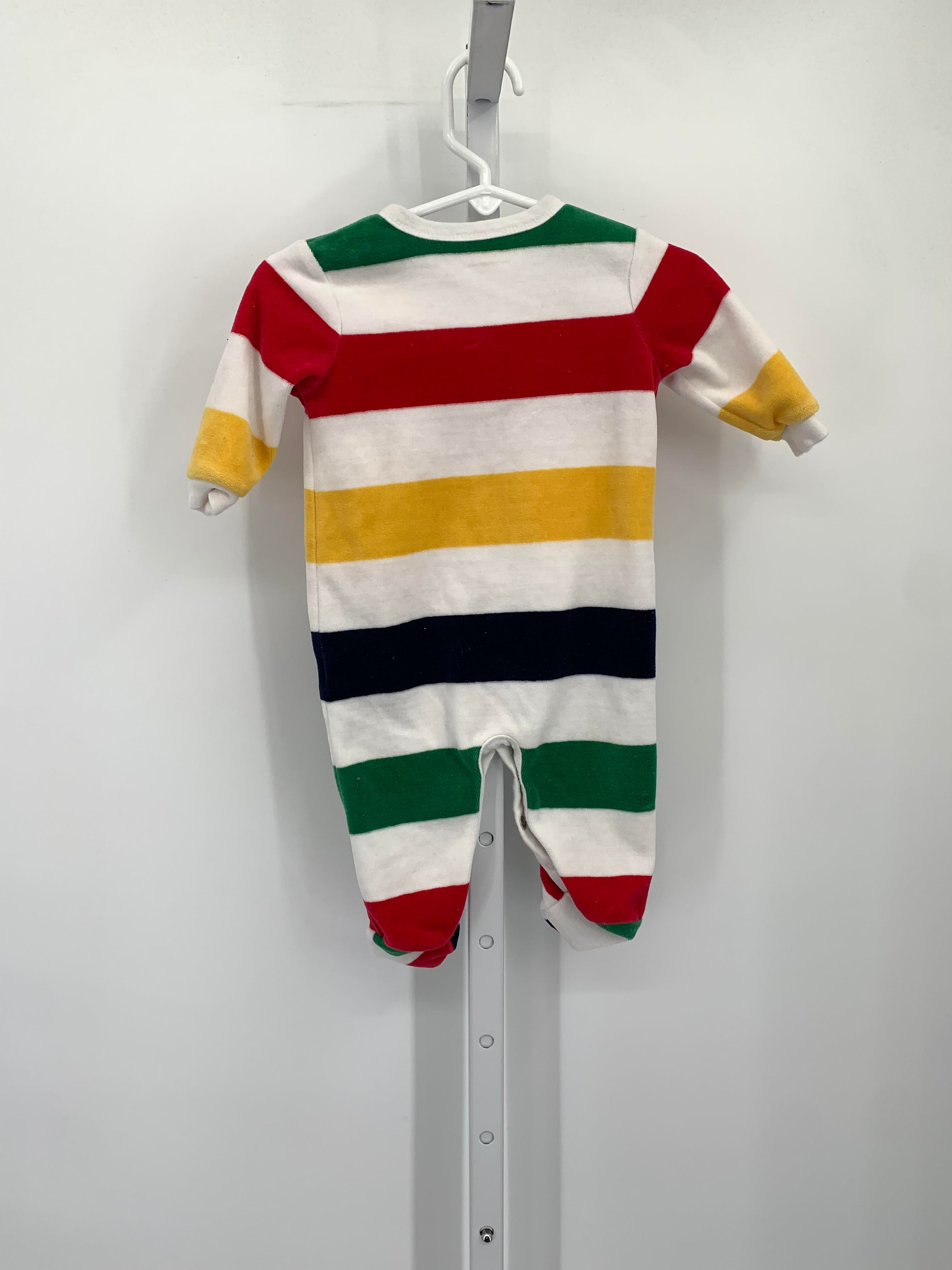 STRIPES FLEECE ROMPER