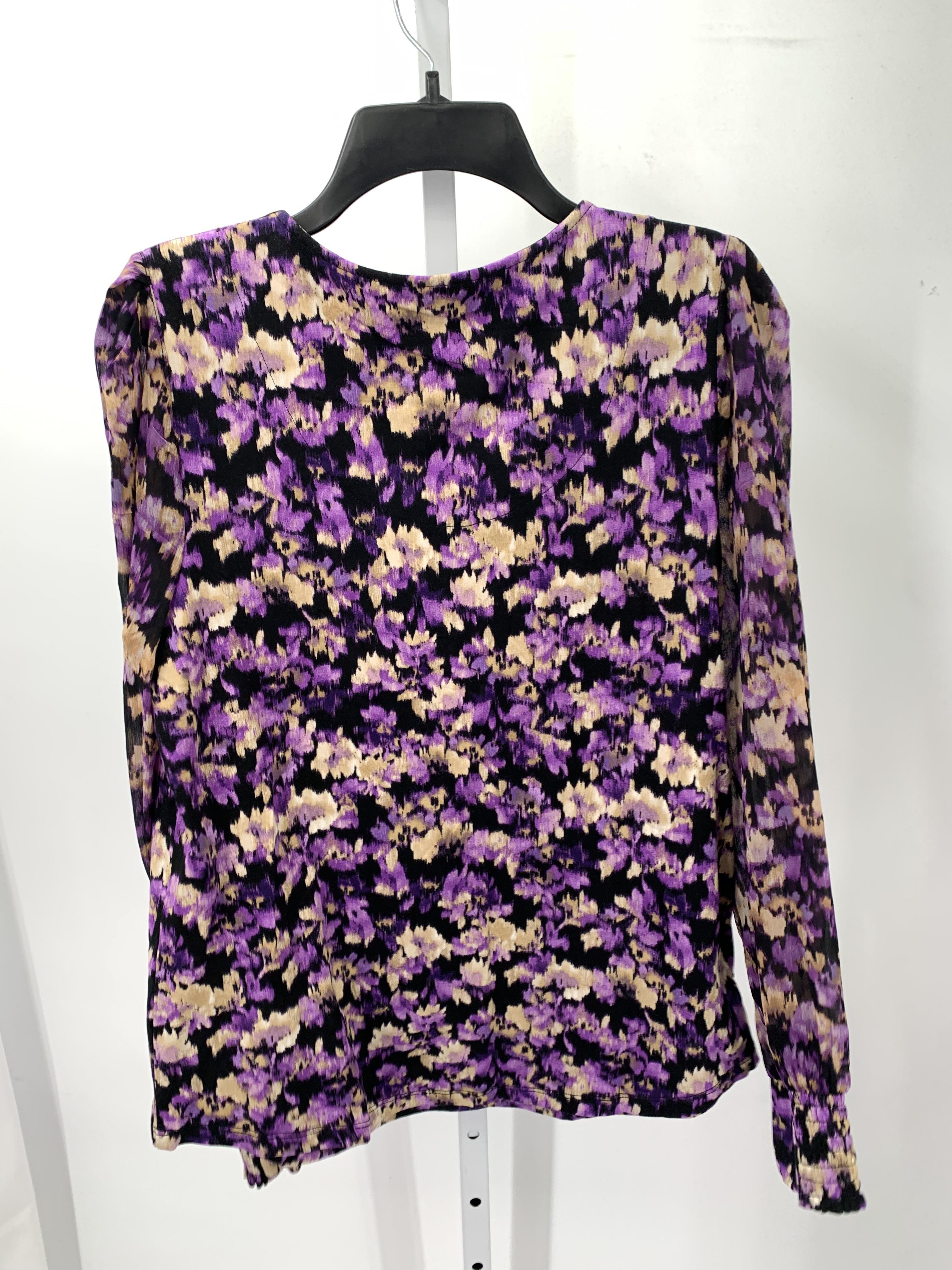 Chico's Size Medium Misses Long Sleeve Shirt