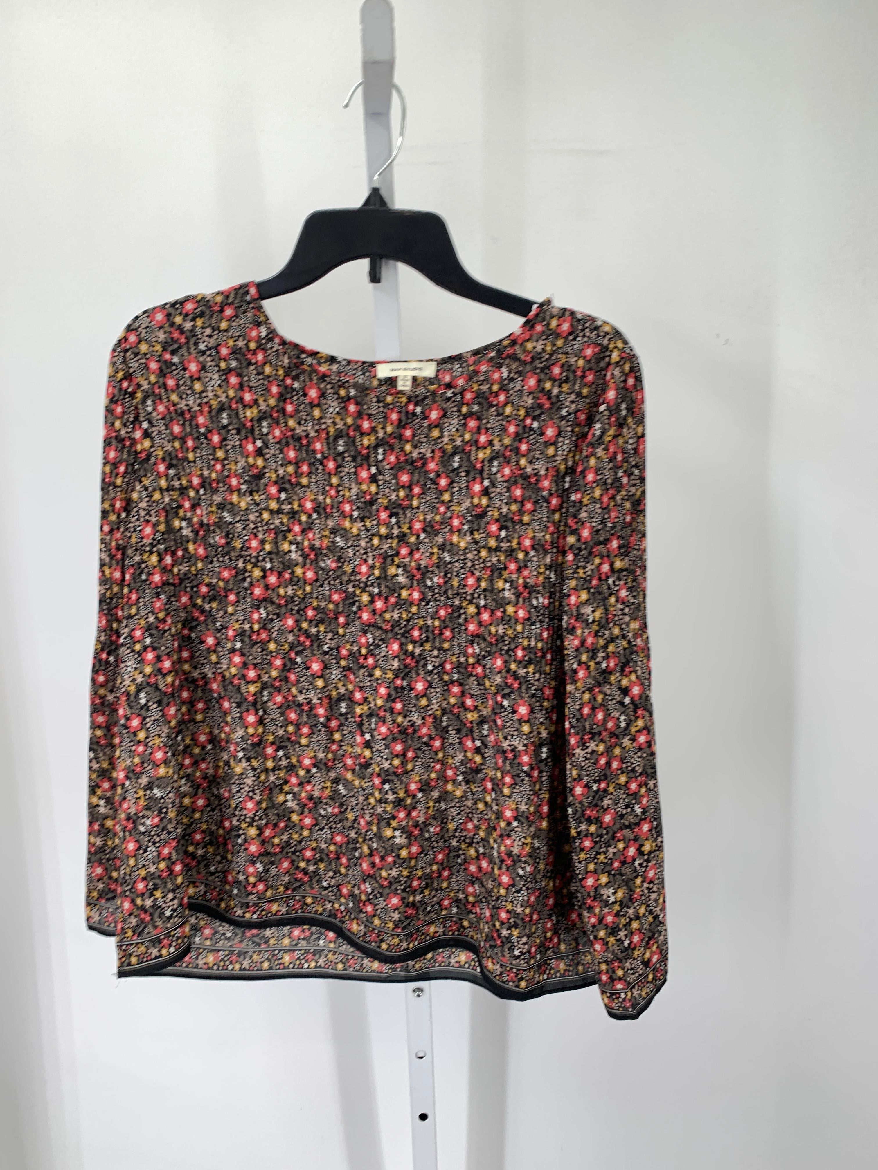 Max Studio Size Small Misses Long Sleeve Shirt