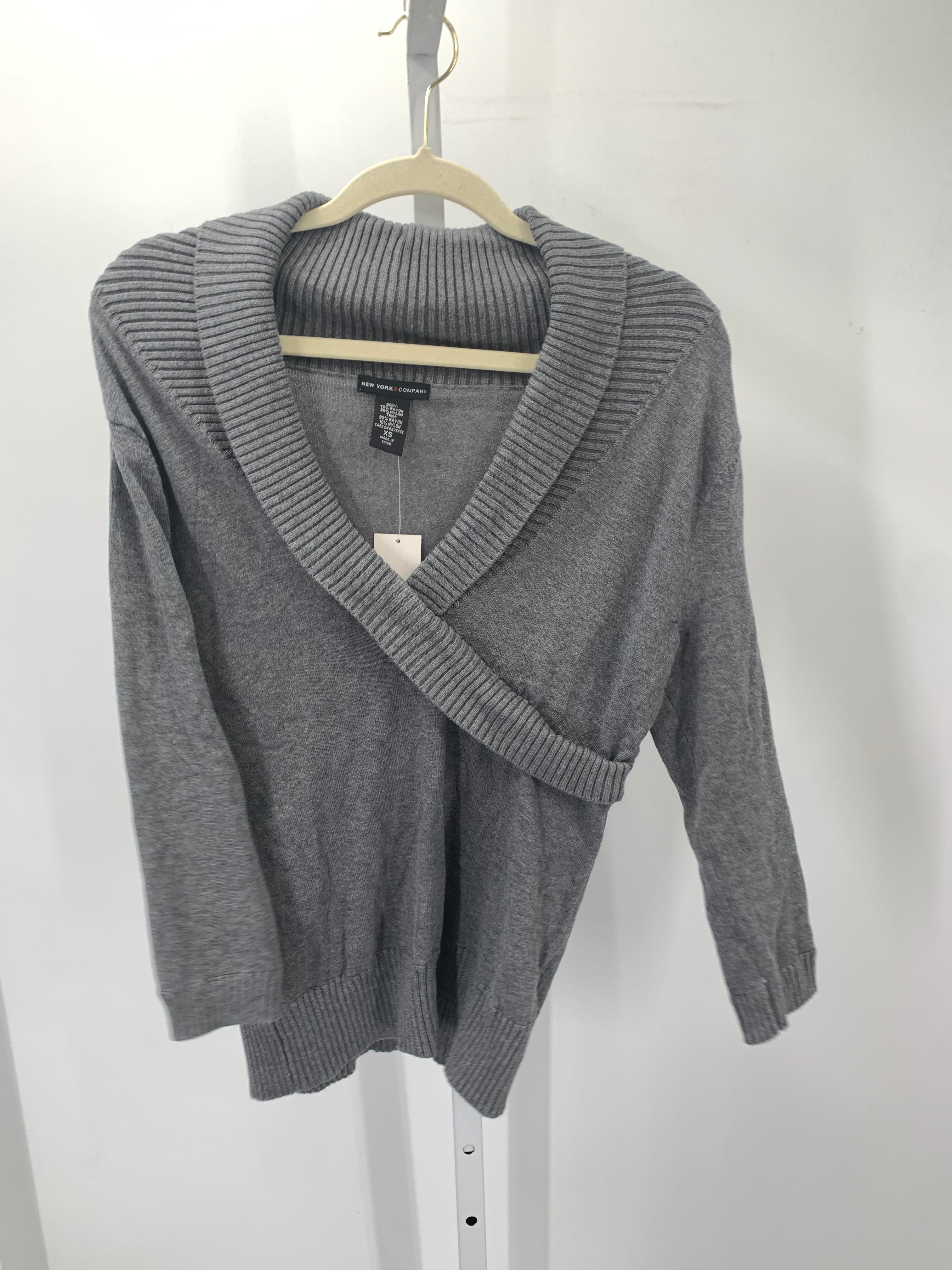 New York & co. Size X Small Misses Long Slv Sweater