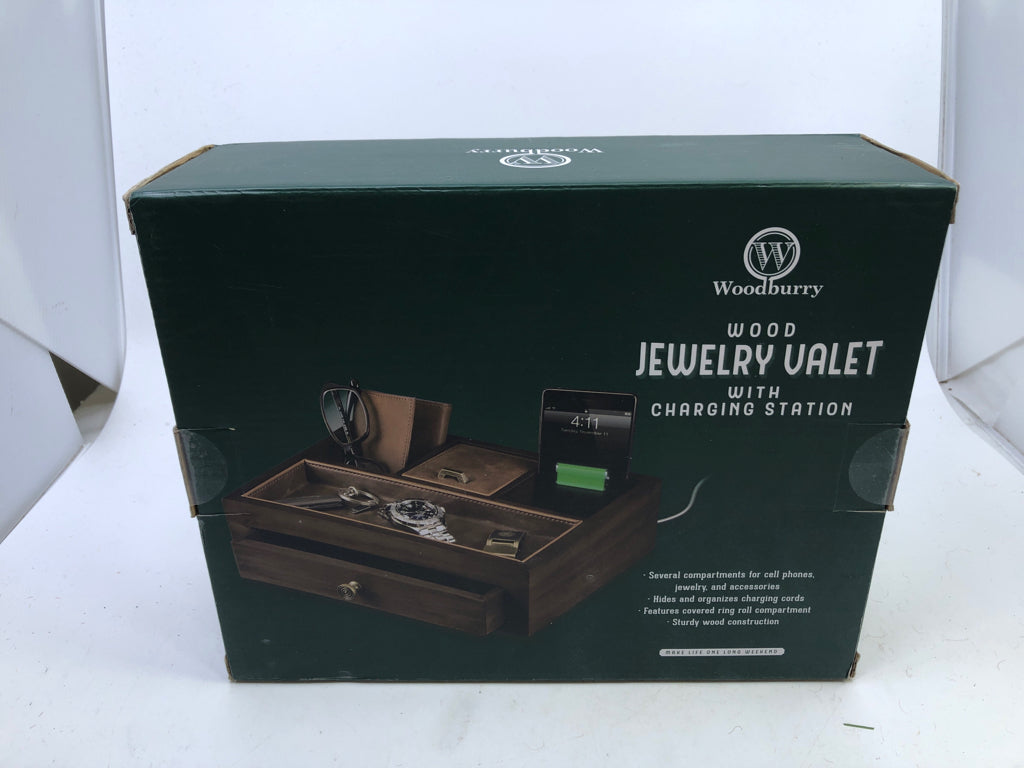 NEW JEWELRY VALET WITH CHARGING STATION.