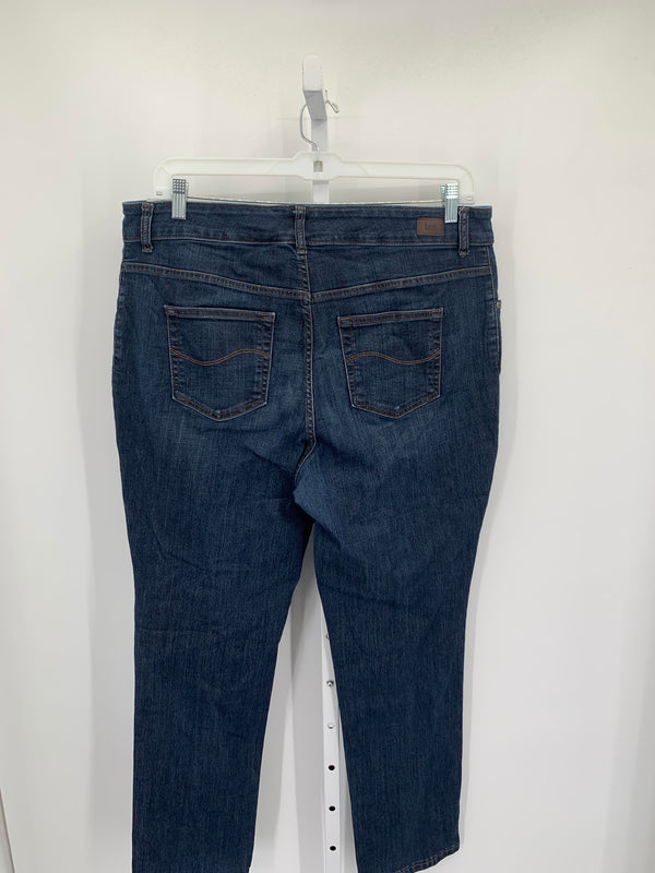 Lee Size 18 W Womens Jeans